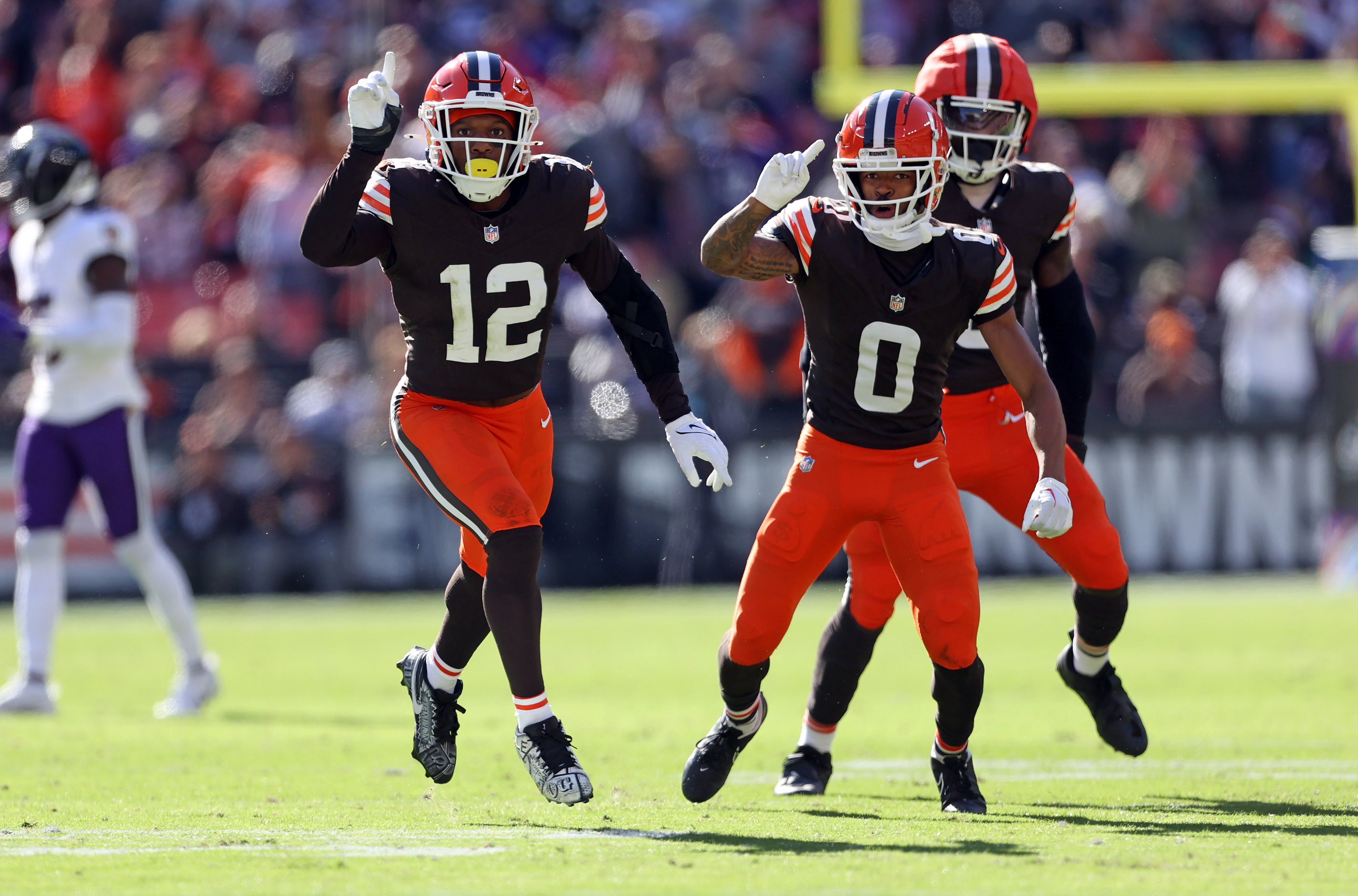 Cleveland Browns defense vs. Baltimore Ravens, October 27, 2024 ...