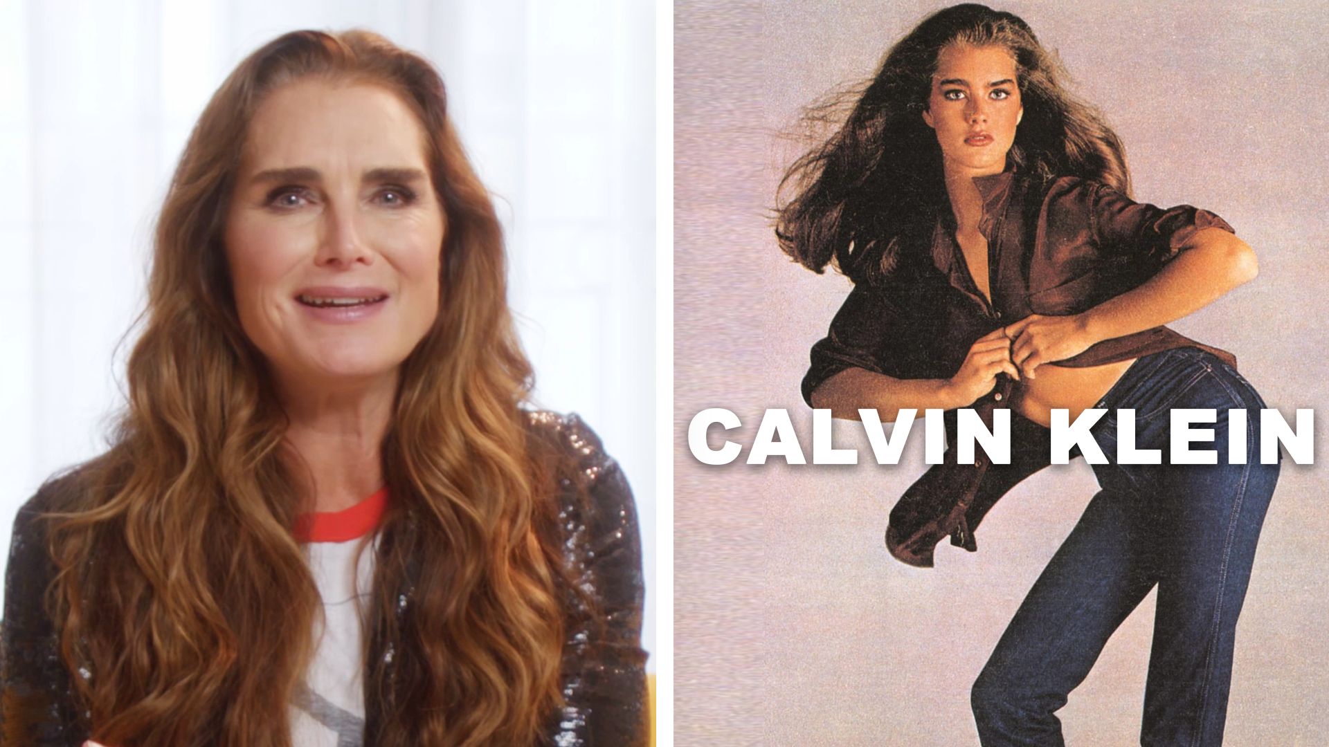 Brooke Shields shares the story behind her 80′s Calvin Klein campaign  (video) 