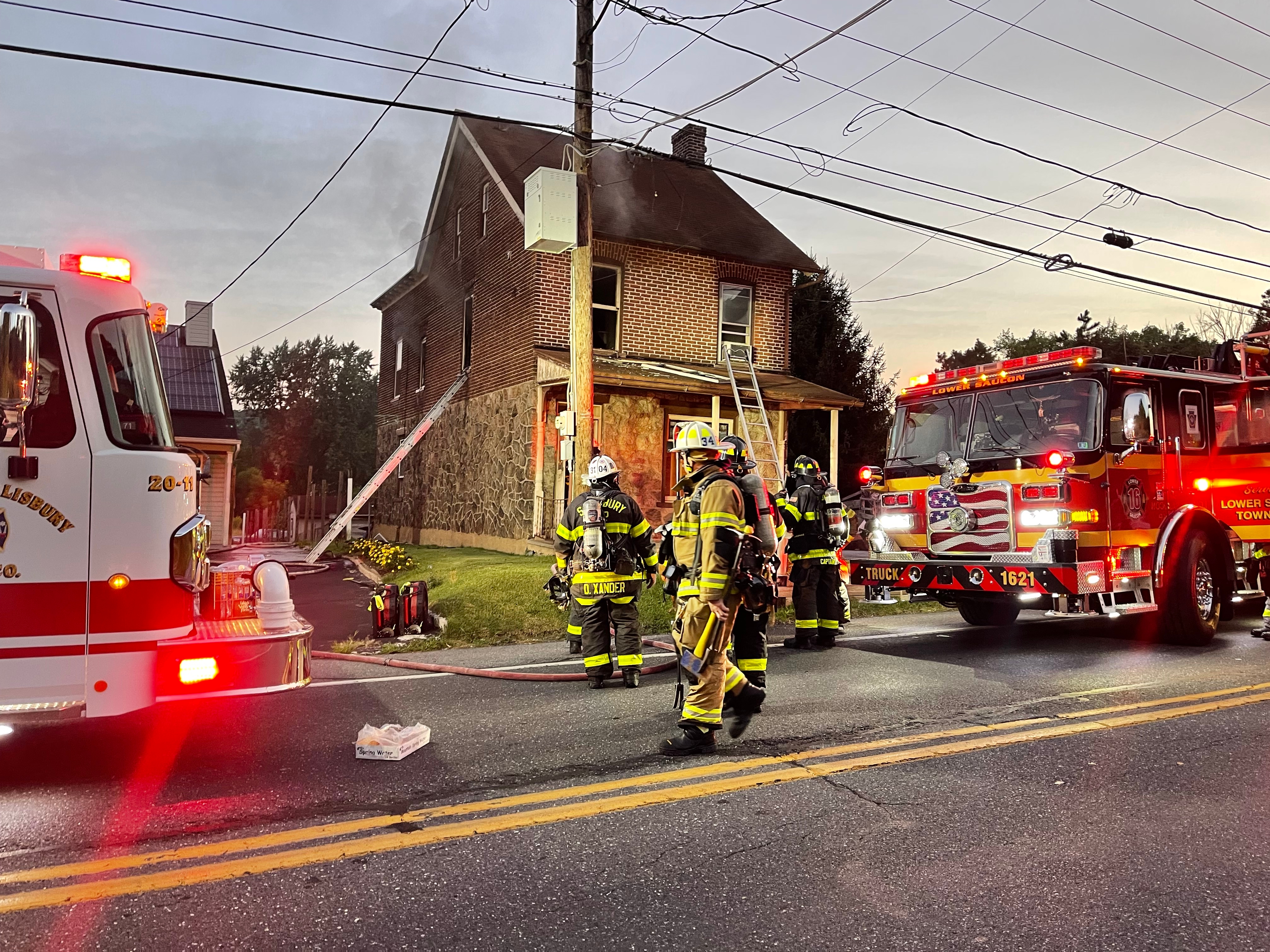 Allentown home caught fire twice in three years.