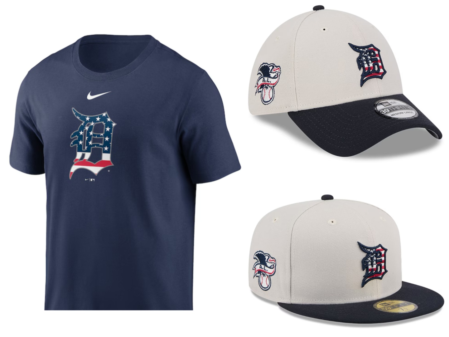 How to find the new July 4th Stars Stripes Collection for the Detroit Tigers mlive