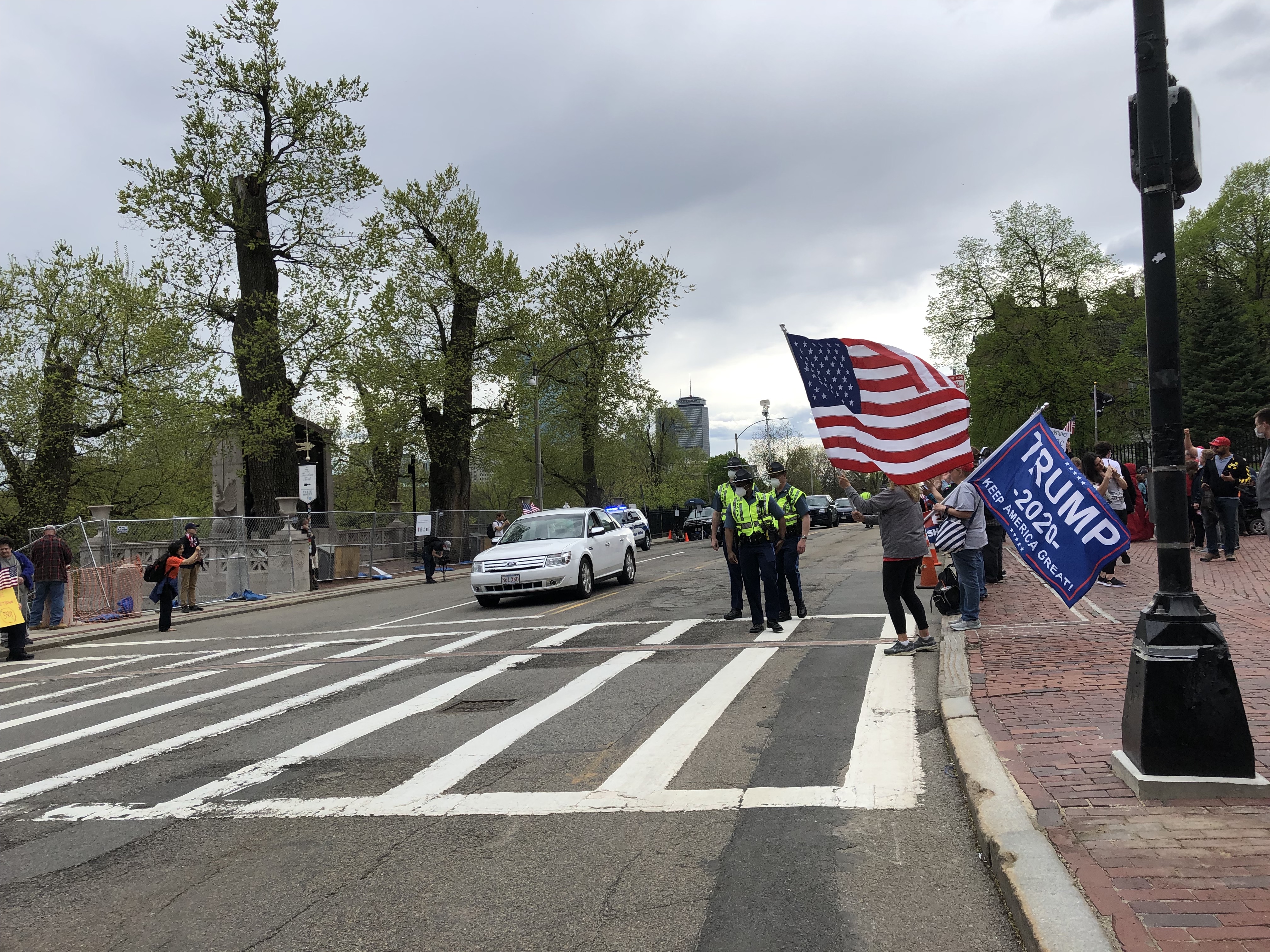 Reopen Protesters Massachusetts protesters pack Beacon Hill, calling for state to reopen ...