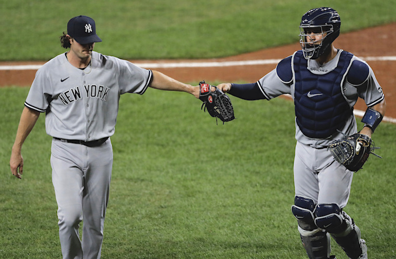 Gerrit Cole won't pitch to Gary Sanchez in Yankees' playoff-opener