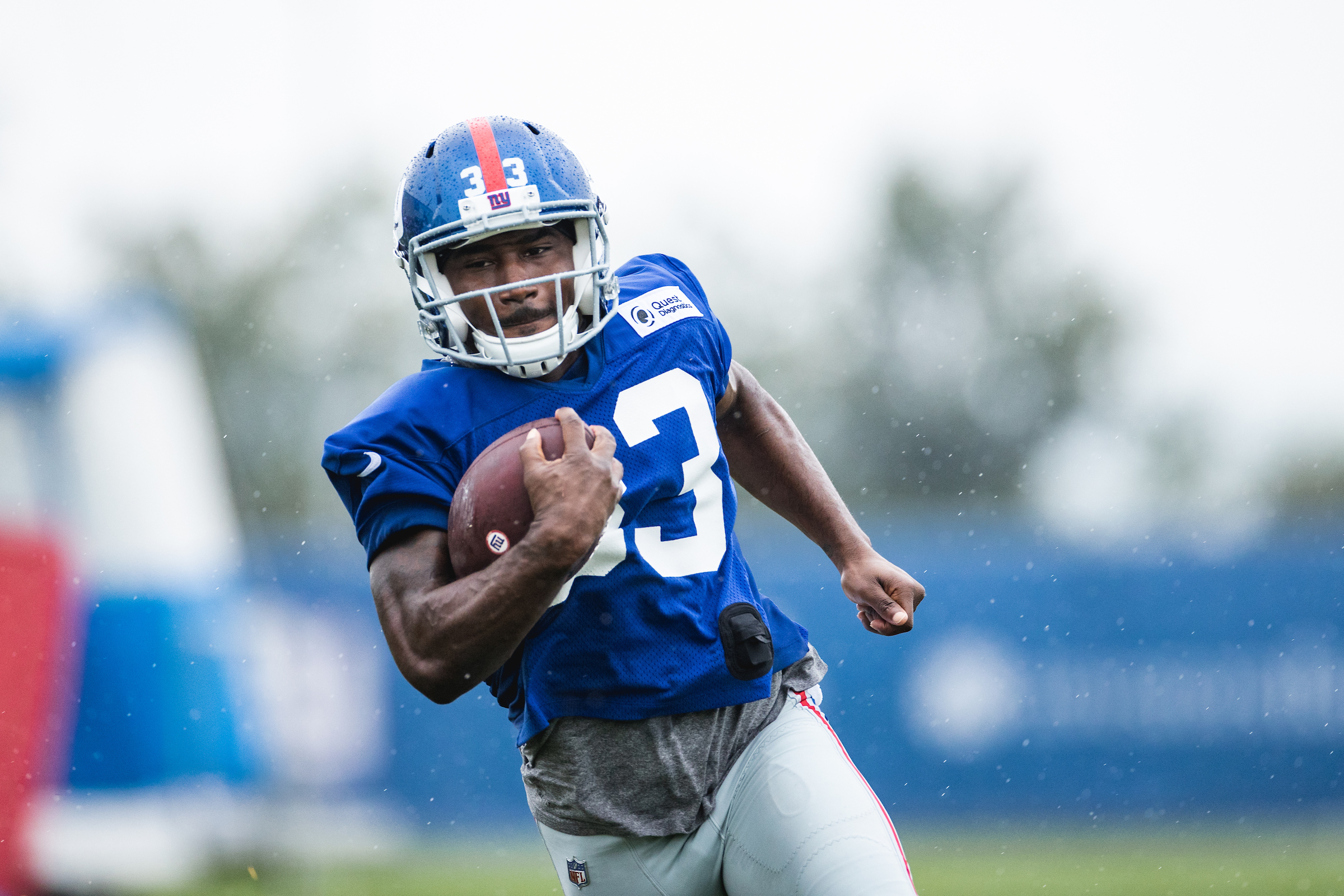 Giants' running backs led by career year from Wayne Gallman - Big Blue View