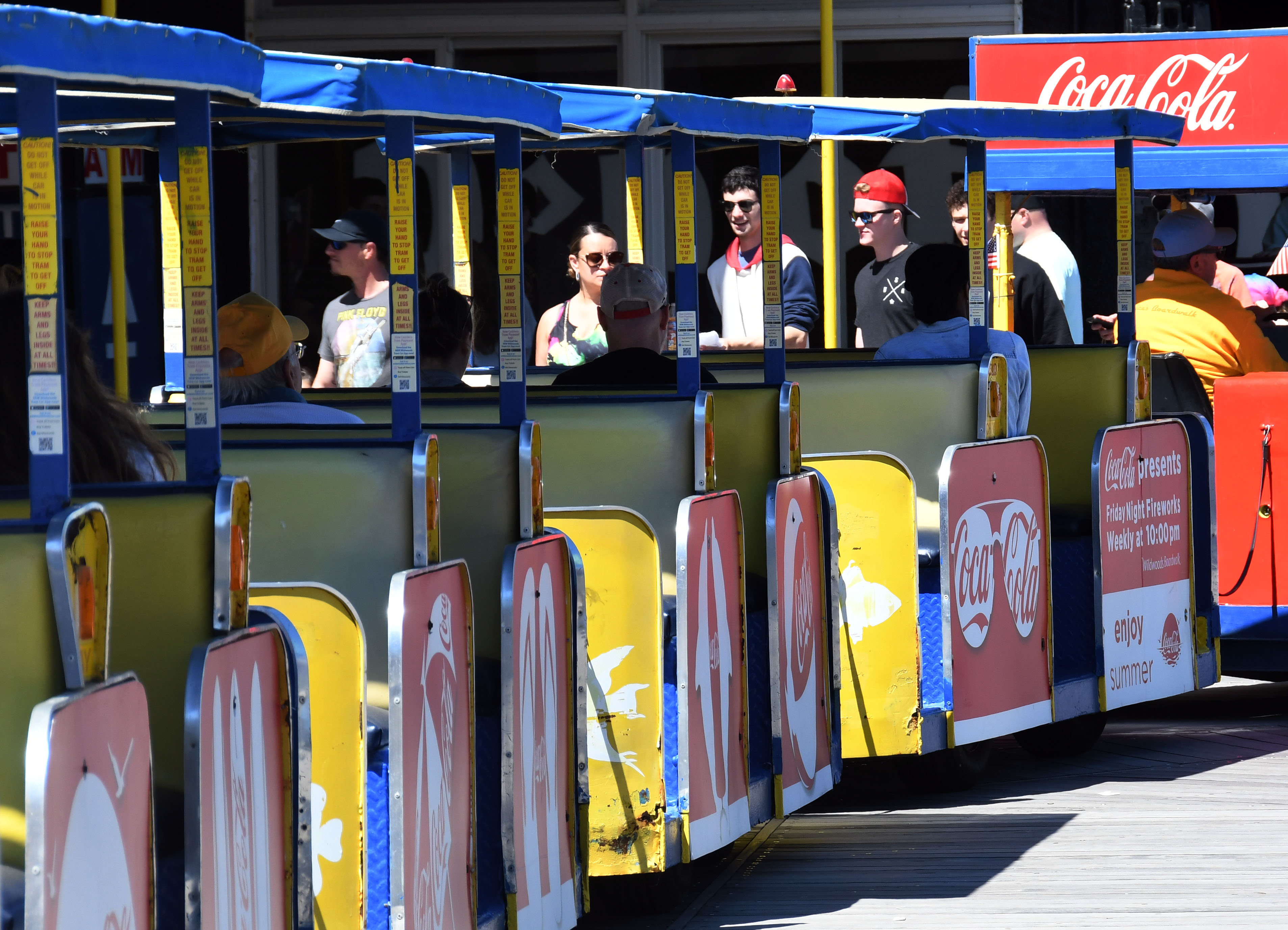 Watch the tram car turn 75. Icon of this Jersey Shore boardwalk