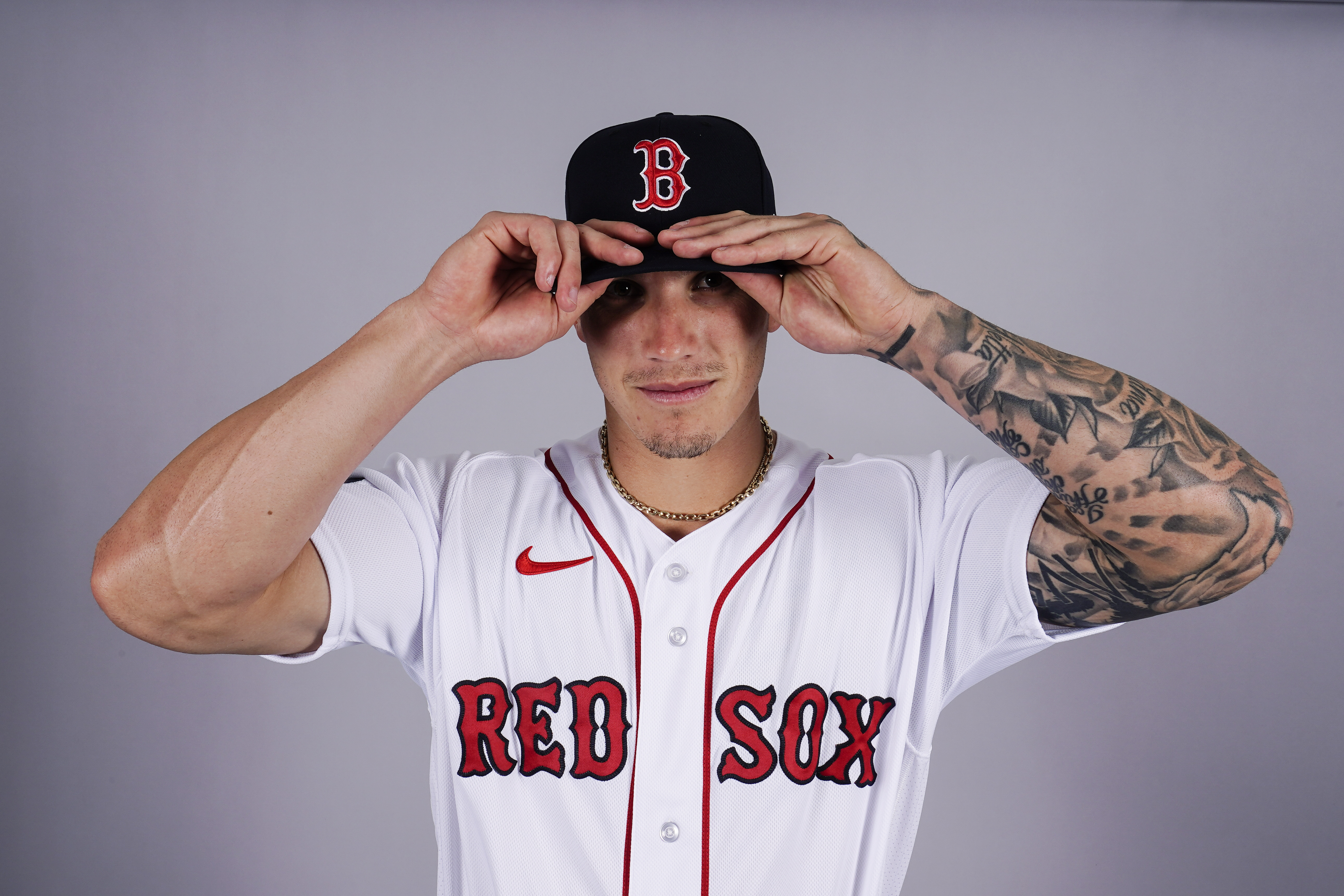 Best Red Sox photos: Rafael Devers' Santa hat, Triston Casas' nails, Alex  Verdugo's grills 