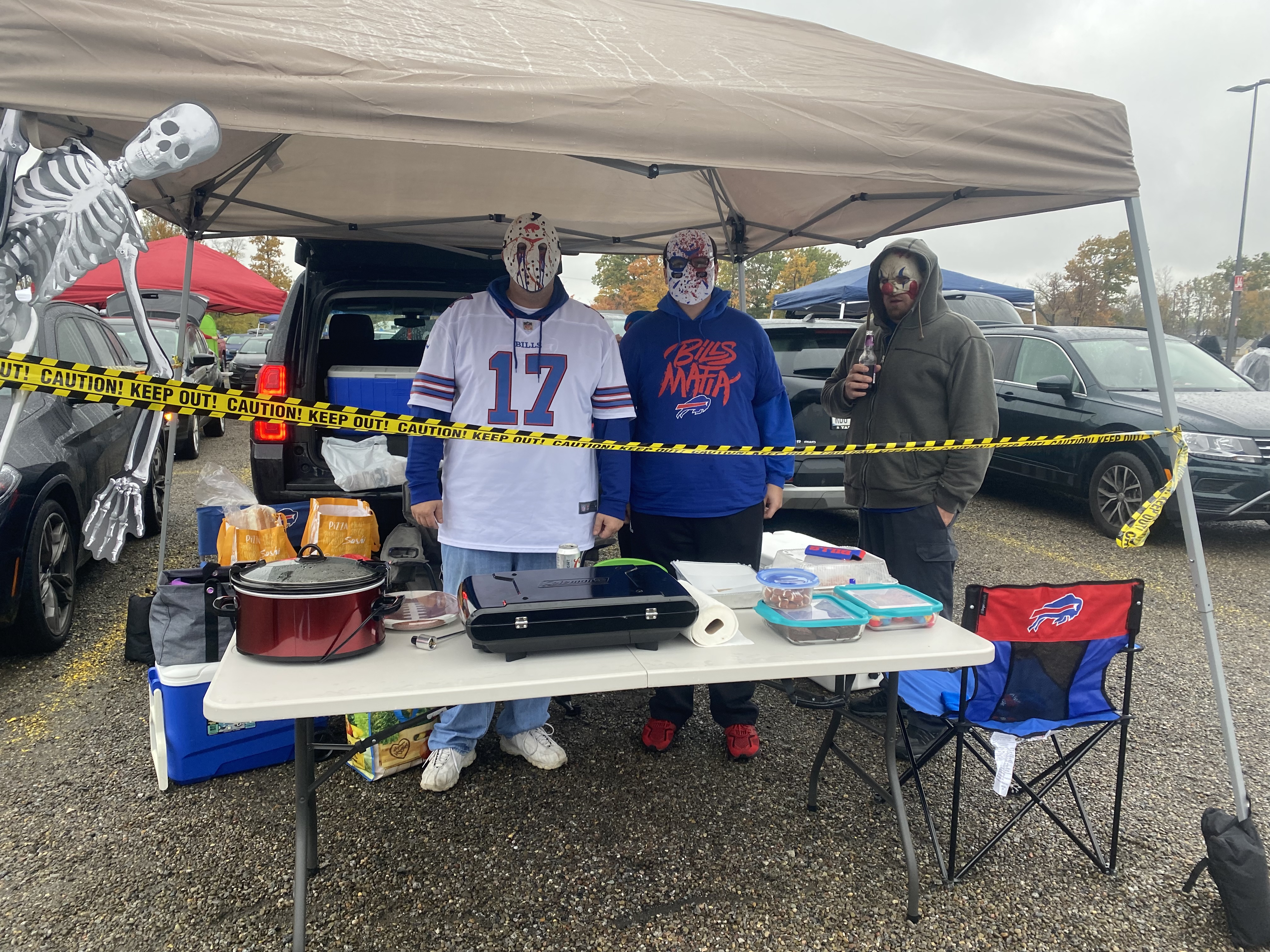 Josh Allen isn't the only one in costume: Bills fans tailgate in