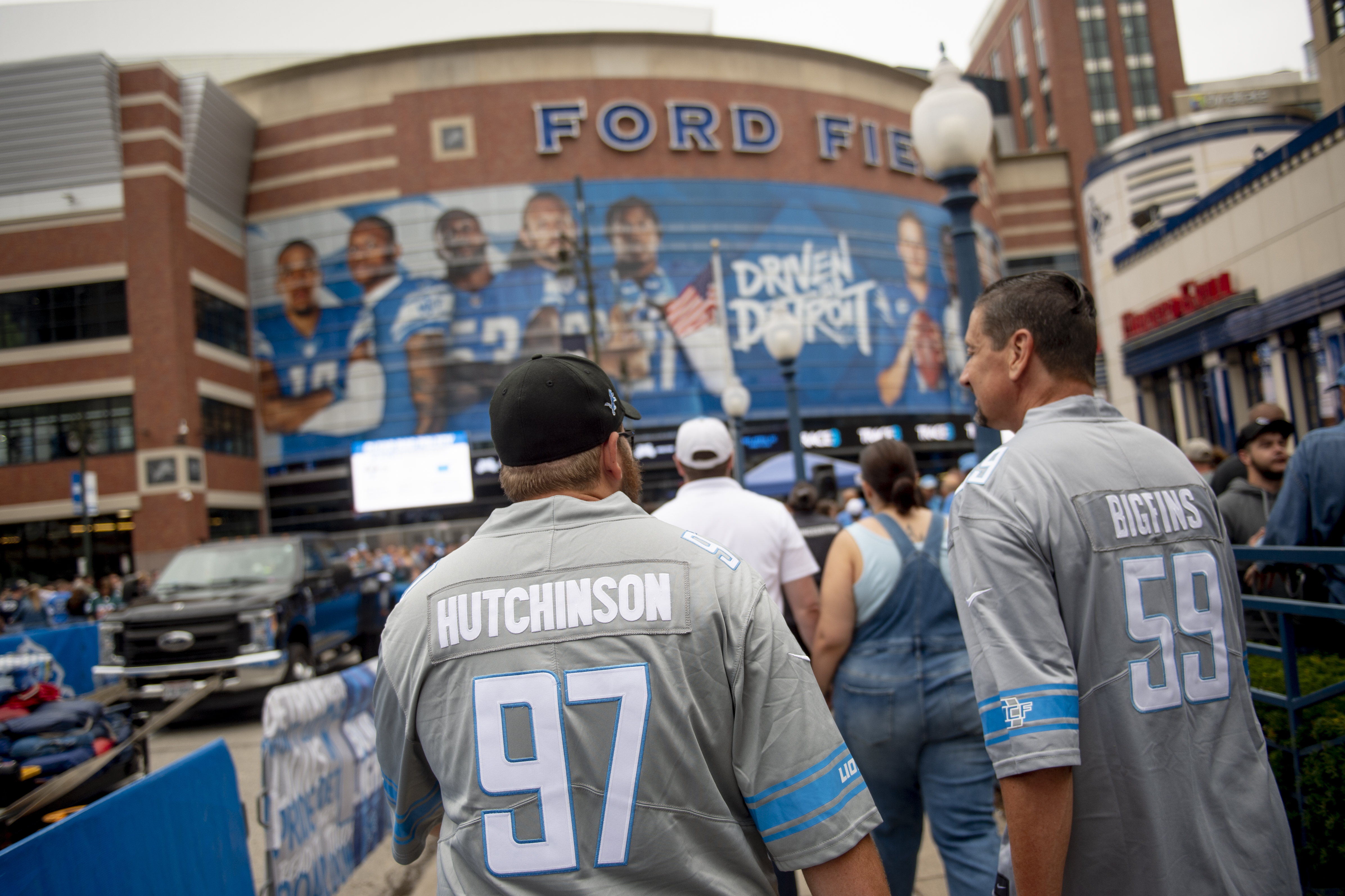 Detroit Lions fans fill Ford Field in season-opener against Philadelphia  Eagles 