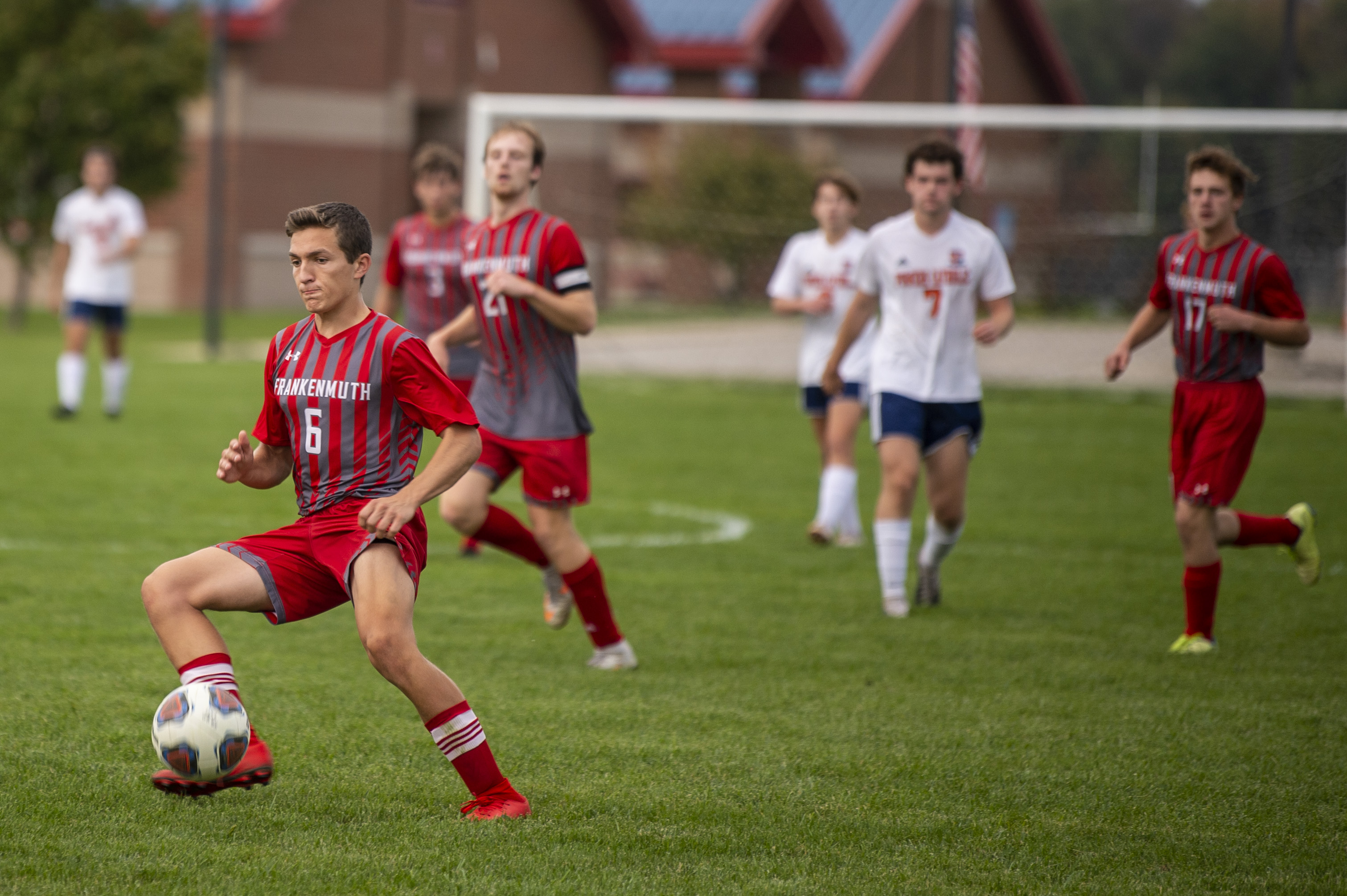Flint Powers Catholic soccer takes down Frankenmuth in district final