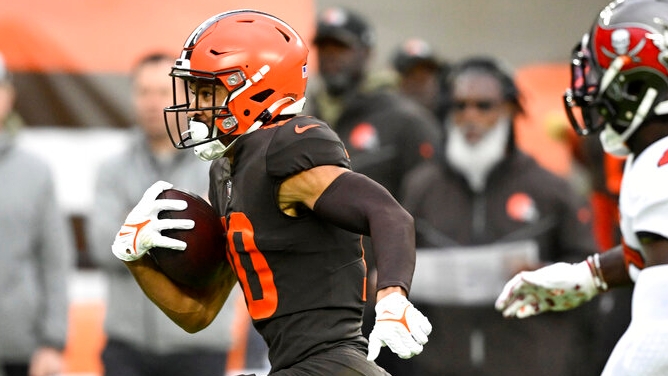 Browns' Anthony Schwartz rebounds after difficult preseason 