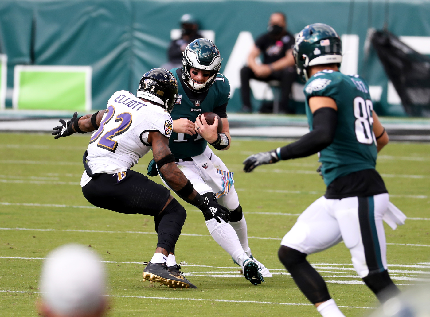 NFL: Baltimore Ravens vs. Philadelphia Eagles, Oct. 18, 2020