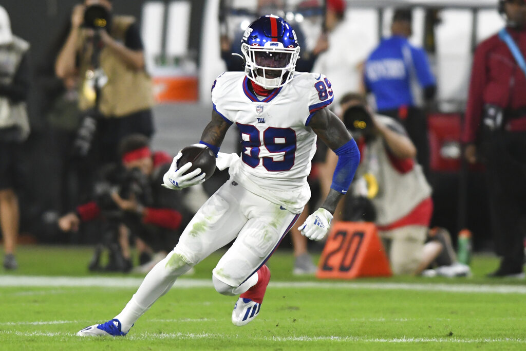 Receiver Kadarius Toney creating exicitement for N.Y. Giants