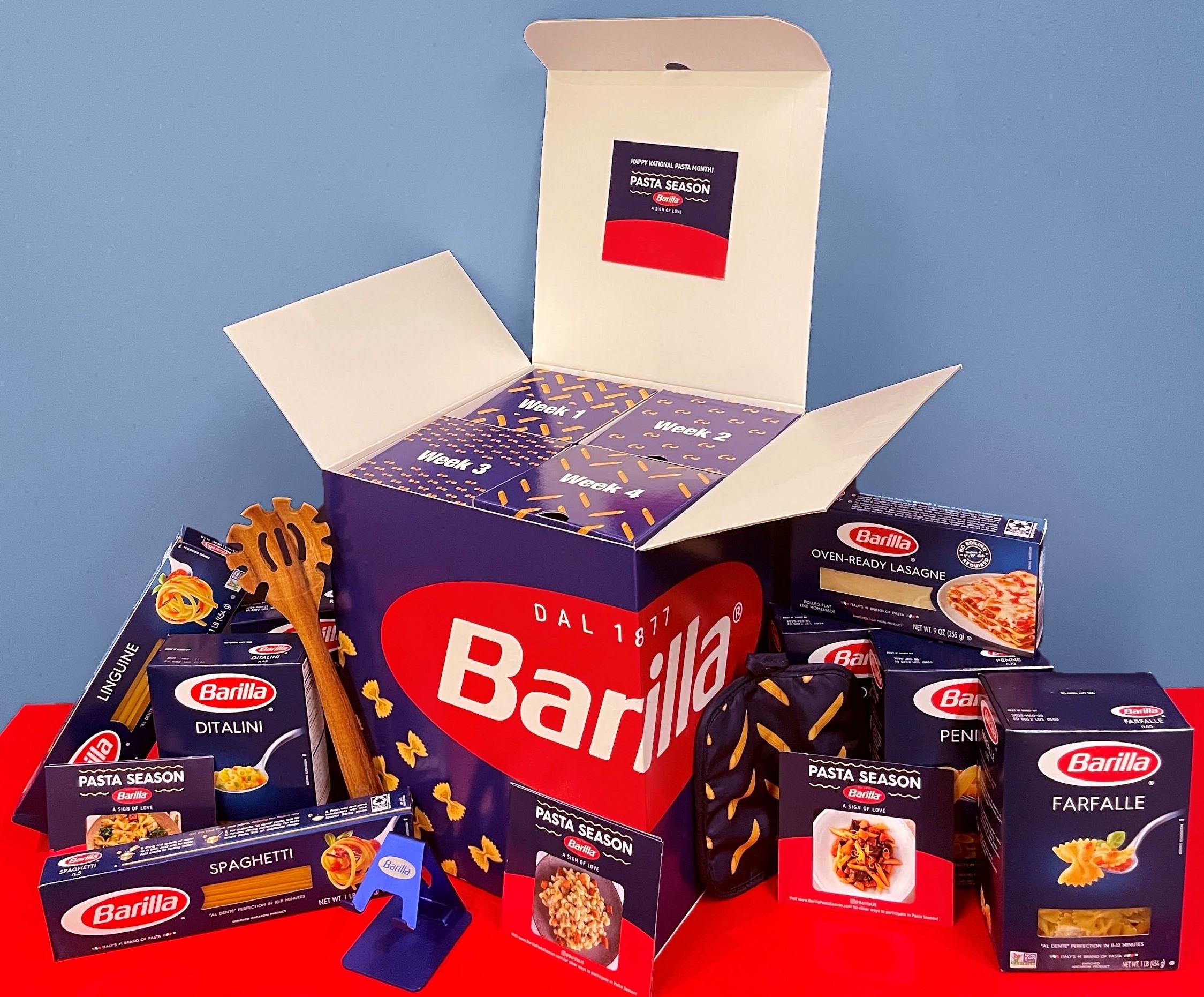 Love pasta? Barilla is giving away an impressive stash of goodies. Here's  how to get yours. 