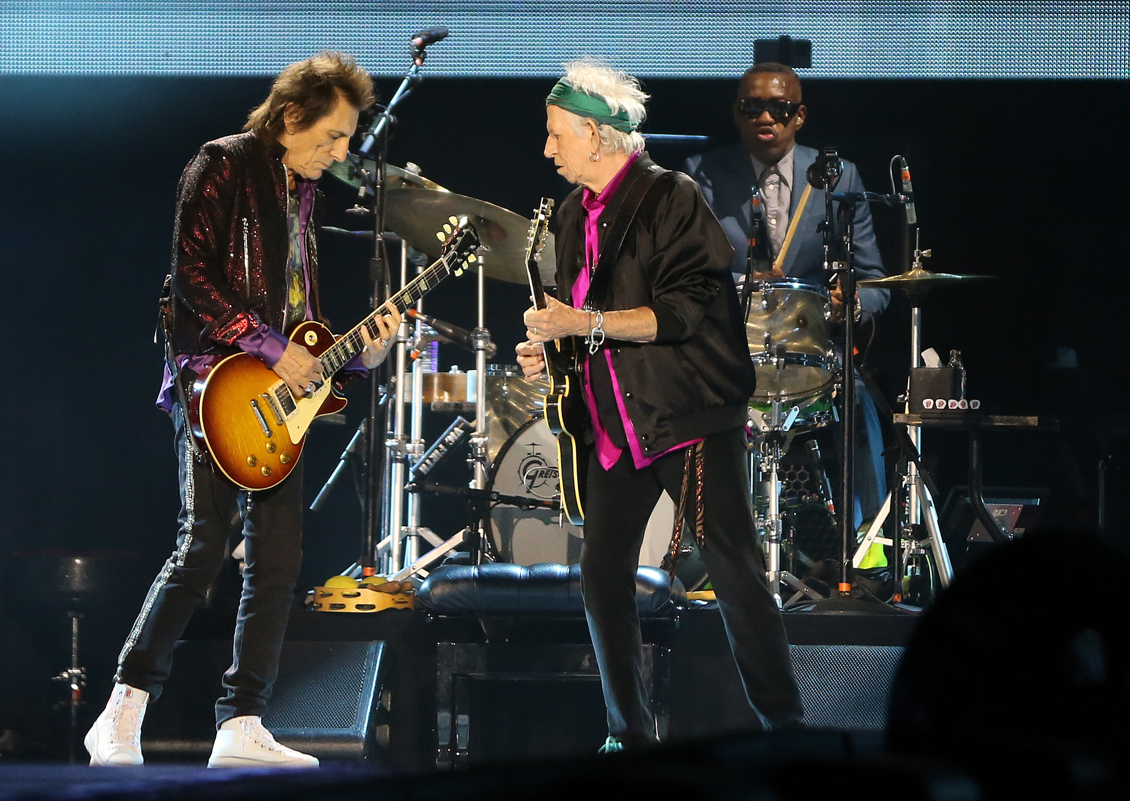 Rolling Stones perform at Cleveland Browns Stadium during their Hackney ...