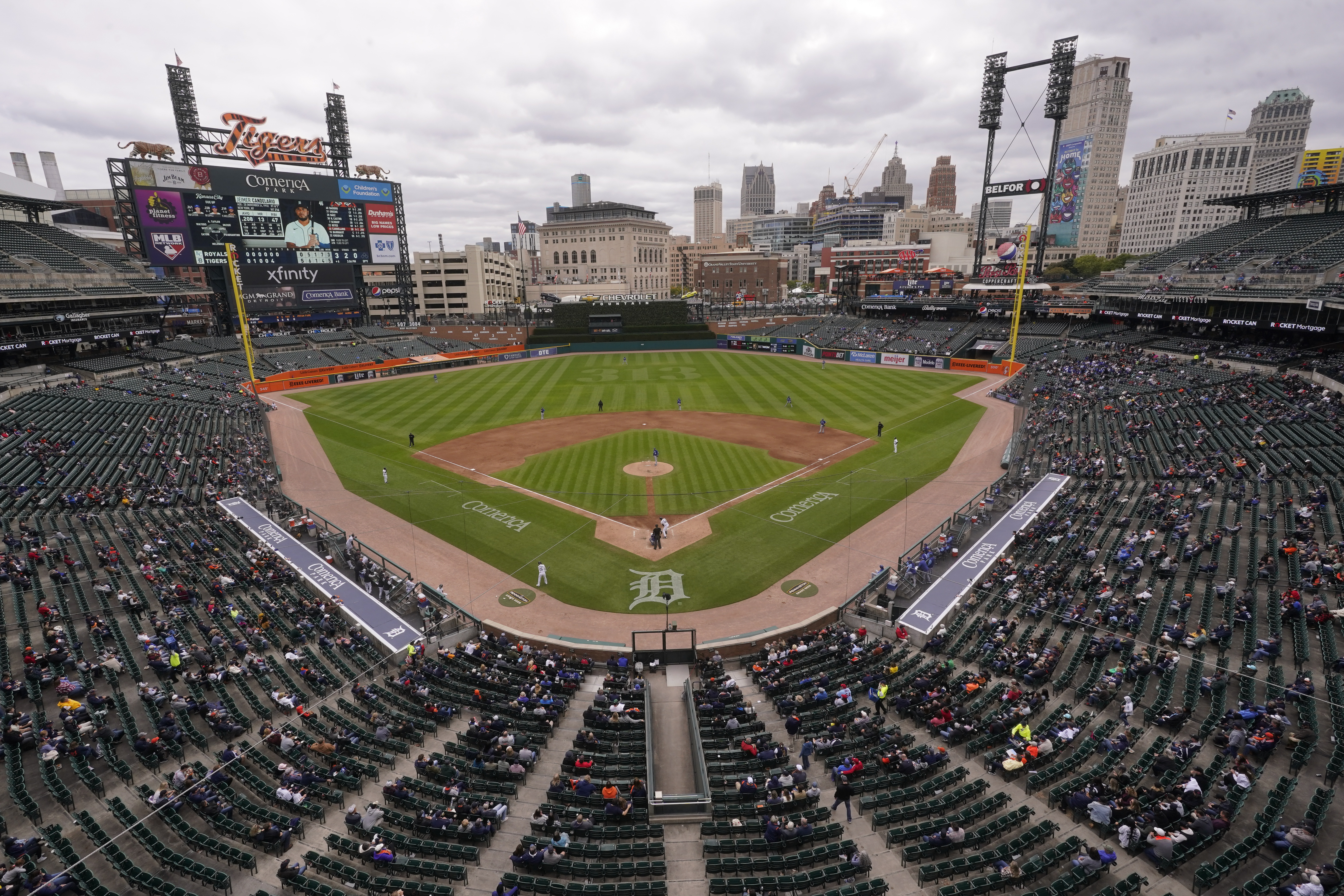 Tigers are moving in fences at Comerica Park in 2023 