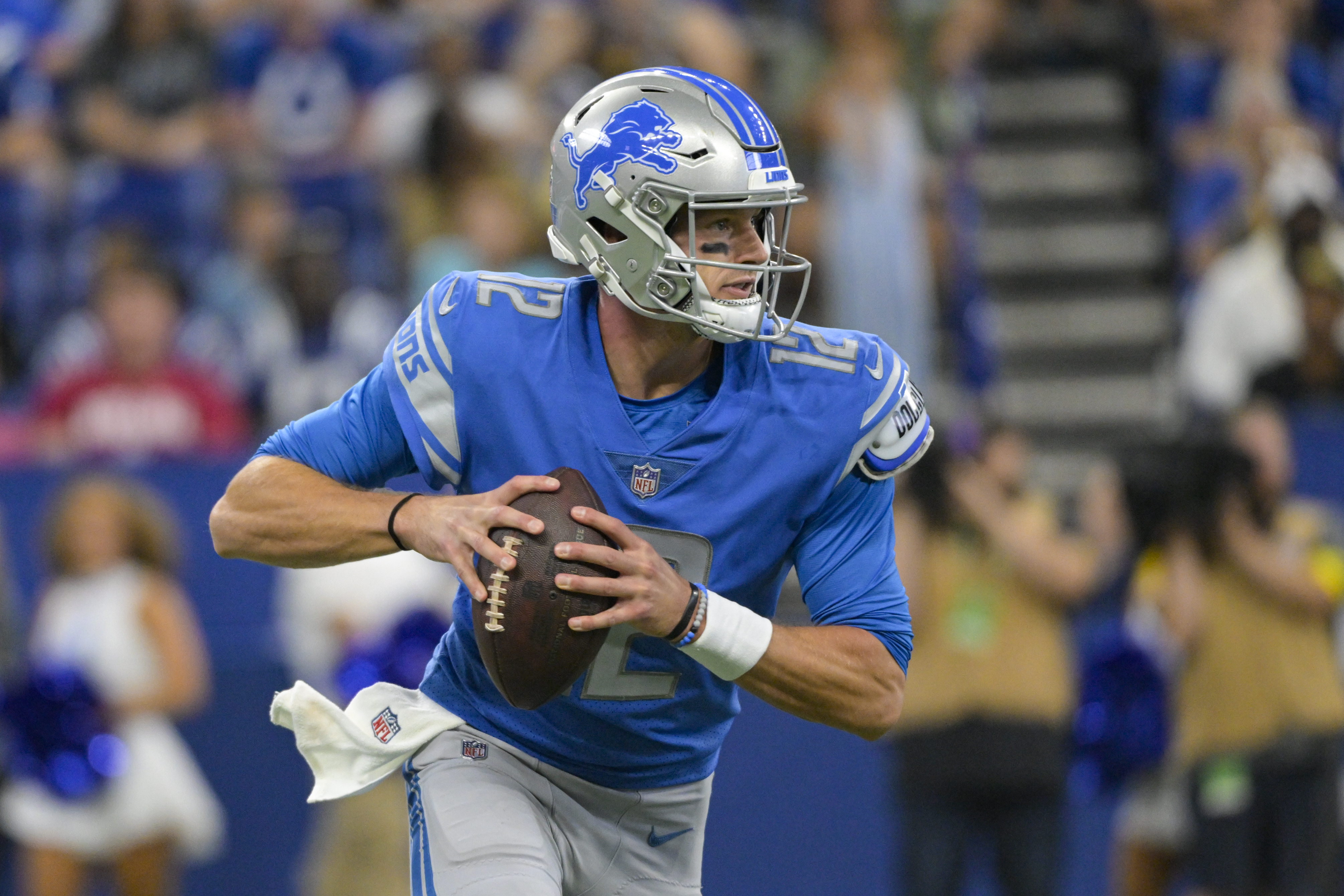 Backups David Blough, Tim Boyle will continue QB battle in NFL Detroit Lions  preseason opener that will feature Jared Goff