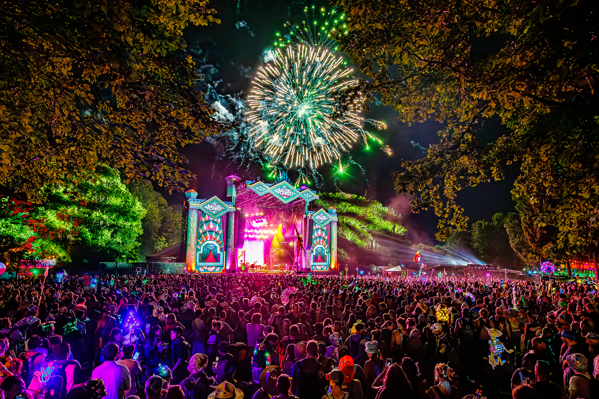Aerial images from Electric Forest 2025 - mlive.com