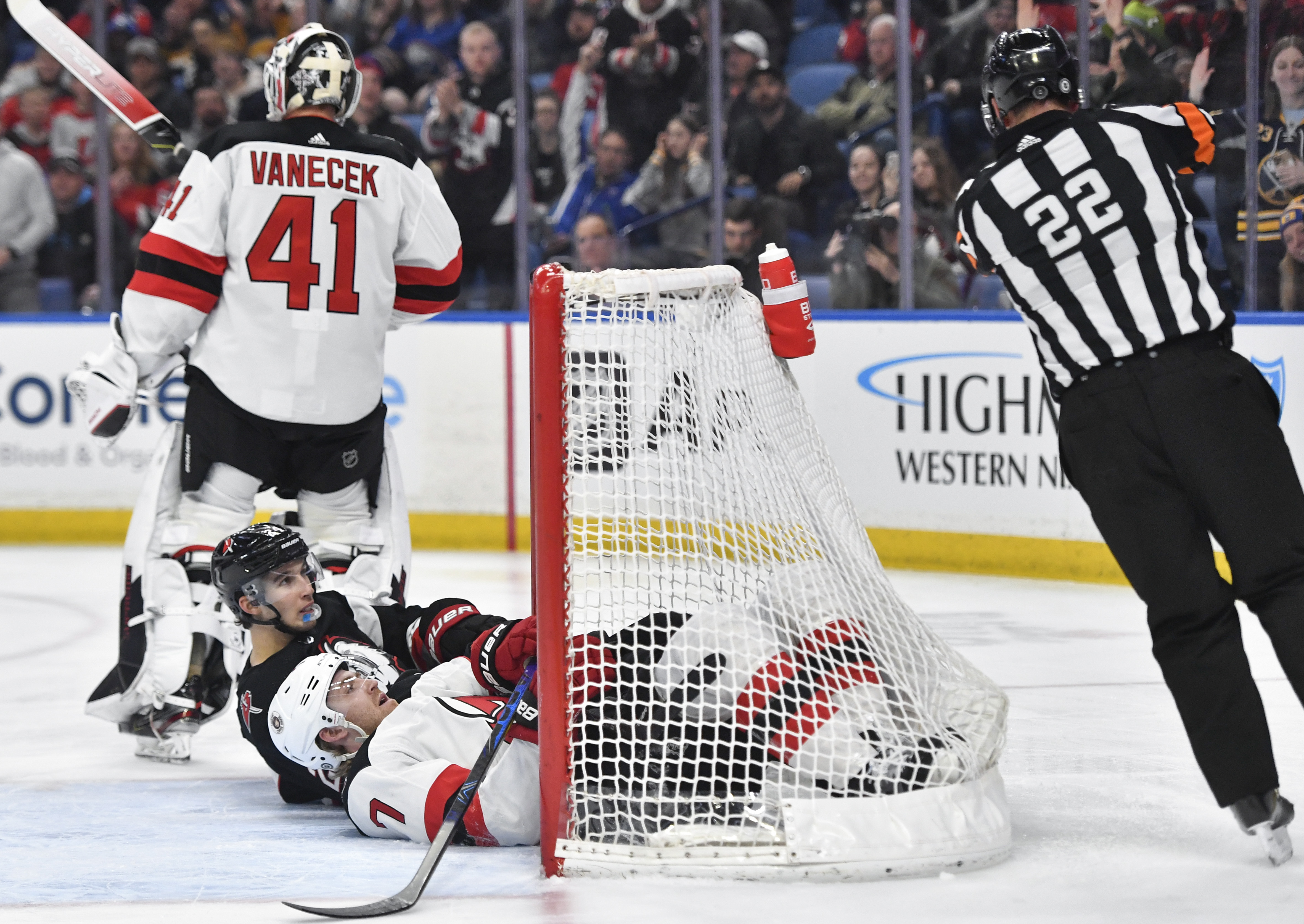 Devils clinch home ice for playoffs; end Sabres hopes - The San Diego  Union-Tribune