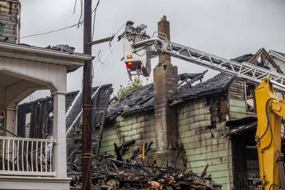 Yvette Pfeffer survived the house fire that took the life of her son