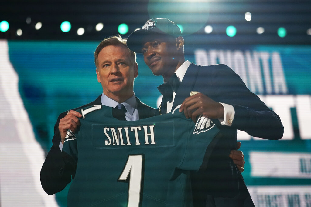 Eagles 2022 NFL Draft hat unveiled as countdown to Las Vegas continues in  pivotal offseason