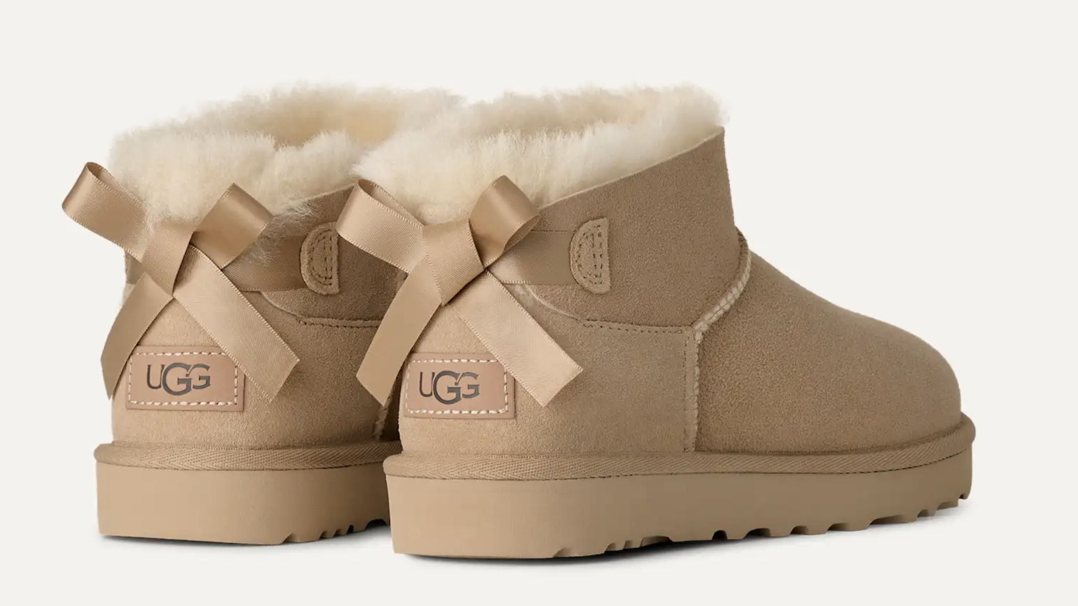 Ugg adds satin bow to popular Ultra Mini boot in 3 colors - but