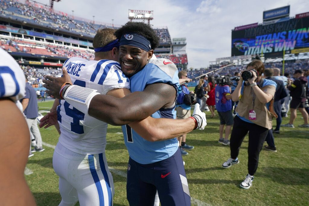 Titans, Malik Willis visit Texans at NRG Stadium