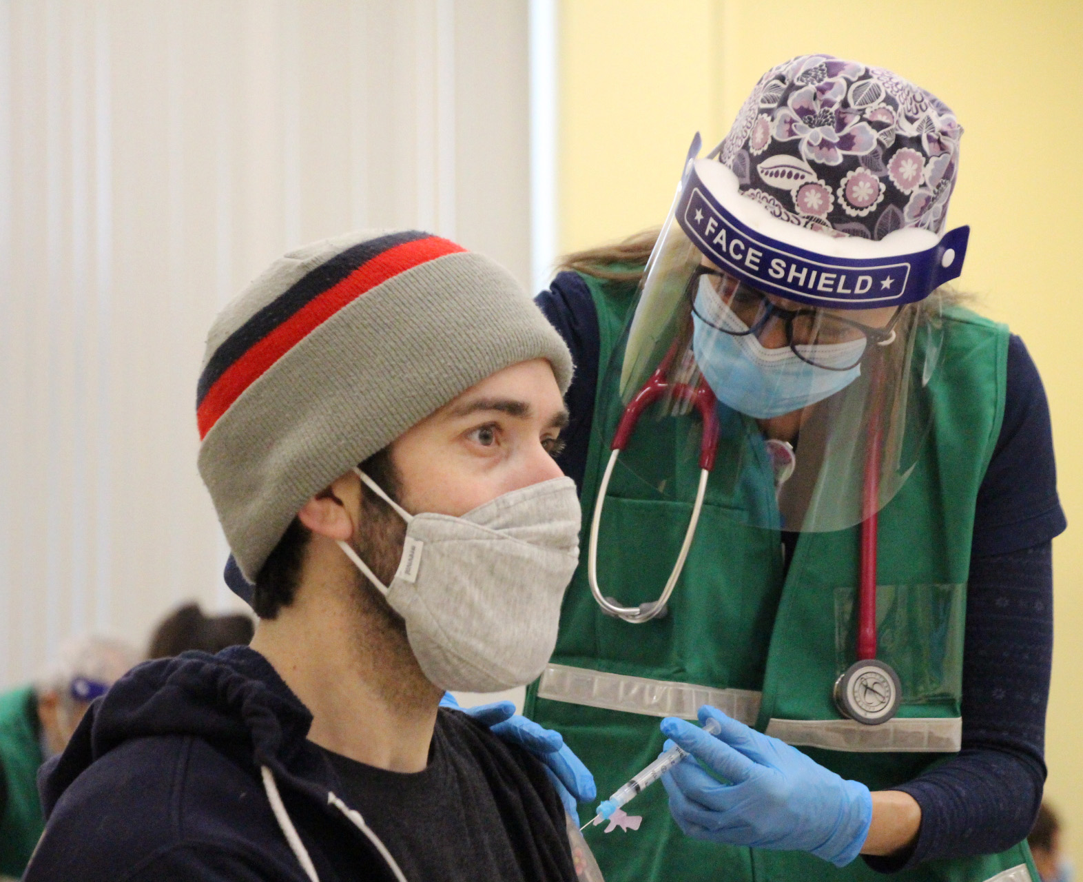 Worcester begins distributing COVID vaccine to first responders ...