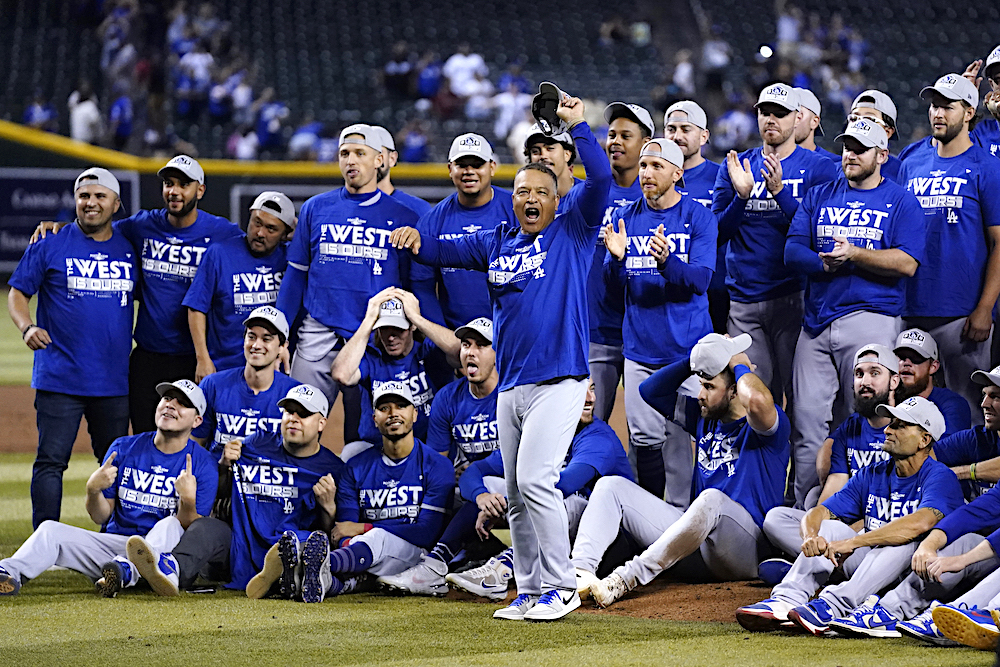 Los Angeles Dodgers National League West Champions 2022 shirt