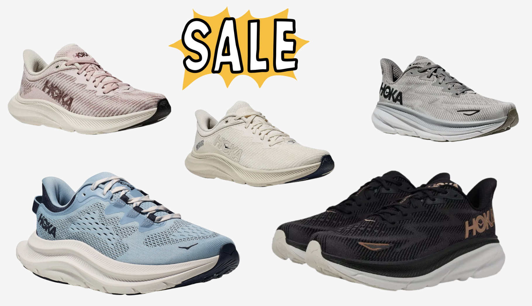 YES GOOD MARKET SEE SEE × NOWHAW SIZE:2 HOKA running shoes: Summer 2025 clearance offers rare