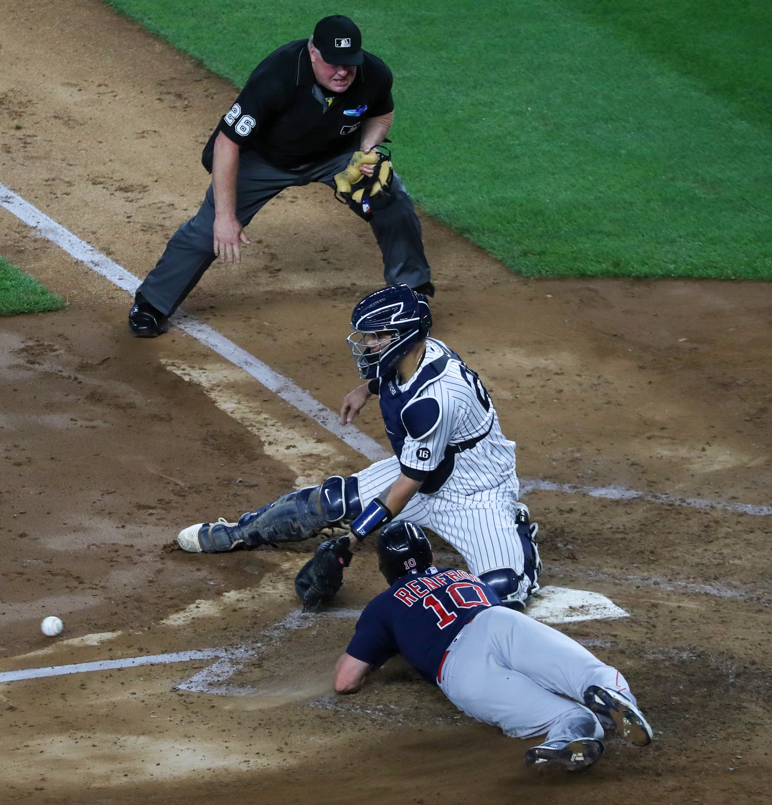 What do Yankees fans do when their team stinks and the Red Sox come to  town? They boo both 