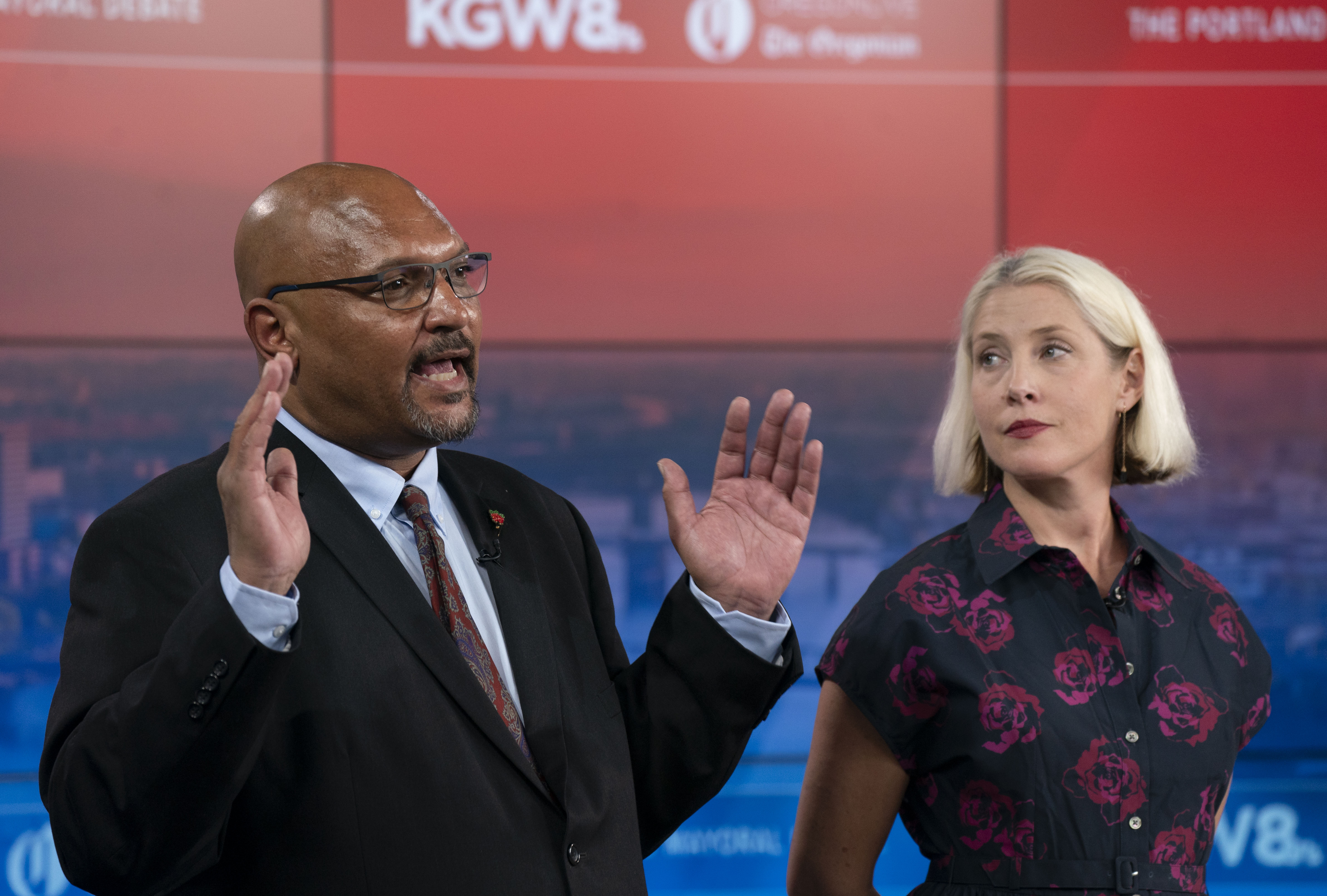 Oregonian KGW mayoral debate 2024 - oregonlive.com