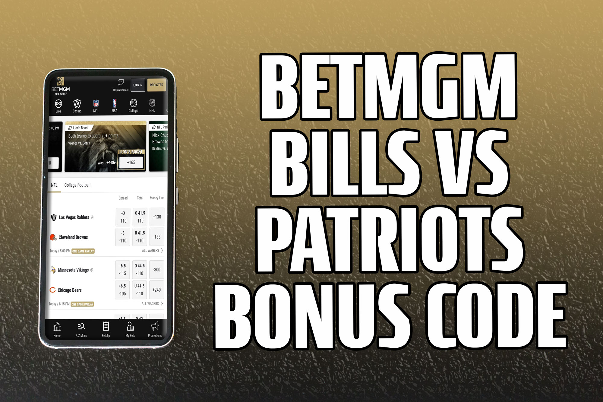 BetMGM bonus code for Thursday Night Football: $1,000 risk-free bet for  Bills vs. Patriots 