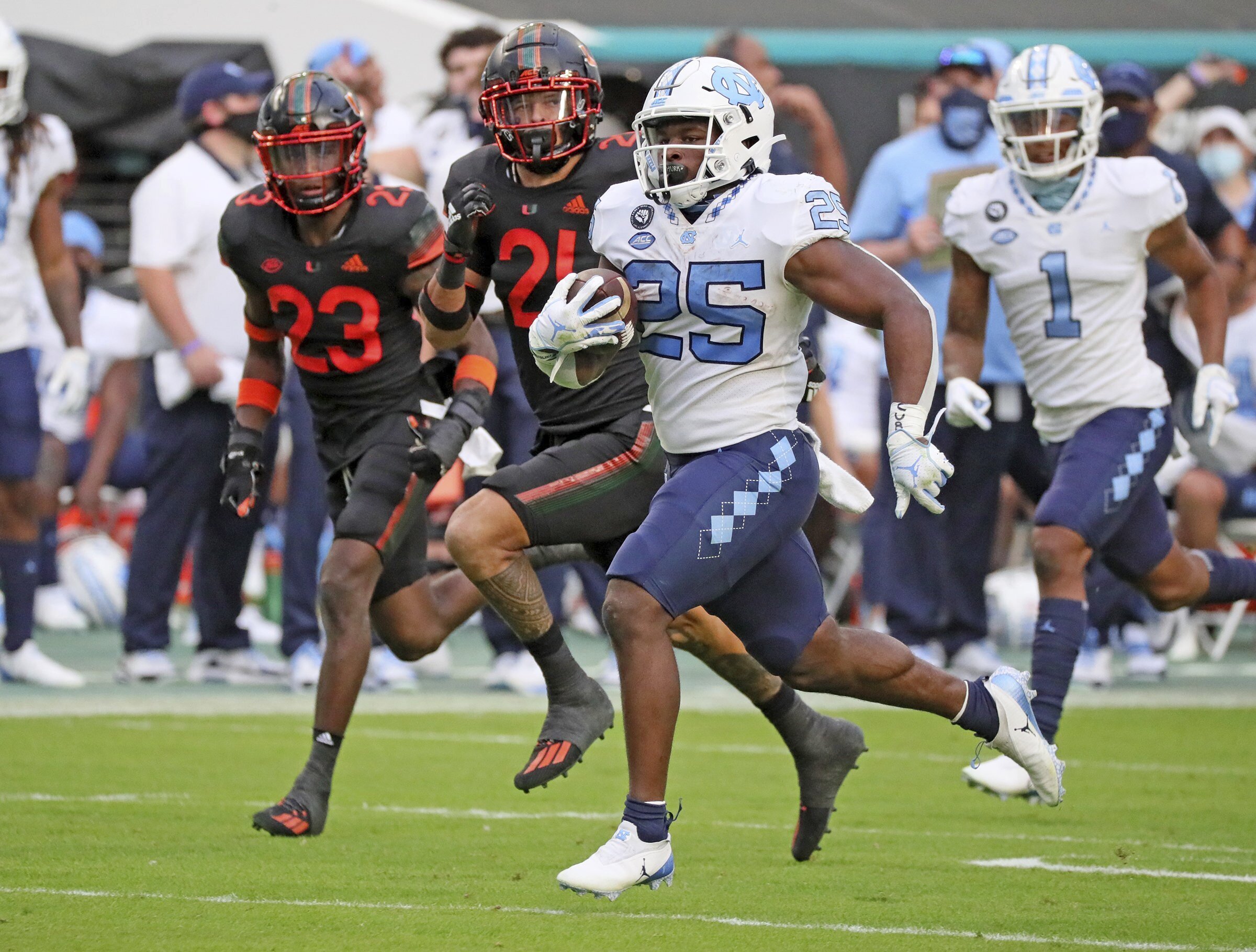 Former OSU running back Chuba Hubbard drafted by the Carolina