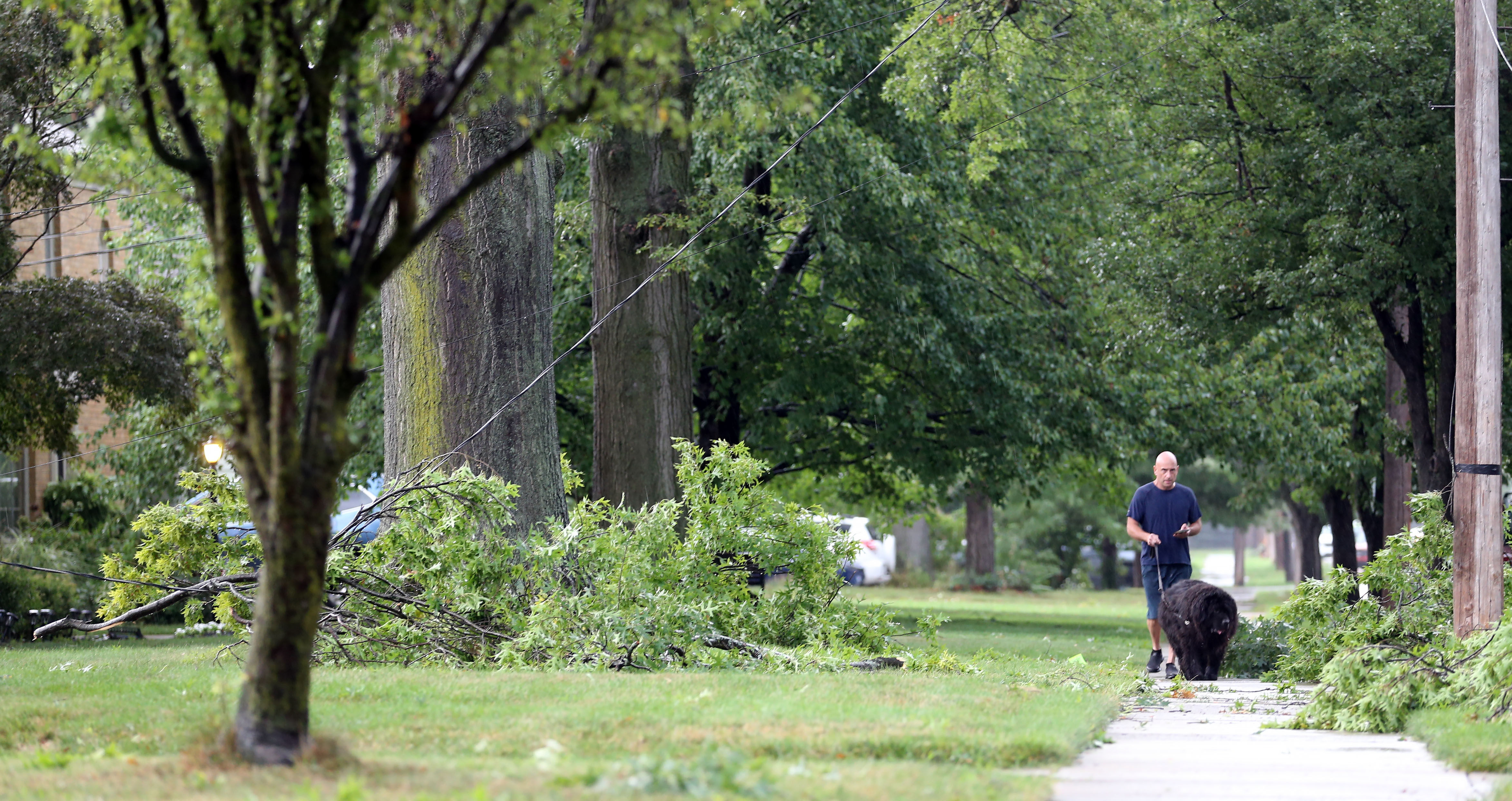 Storm cleanup begins after damaging winds hit Northeast Ohio, August 6 ...