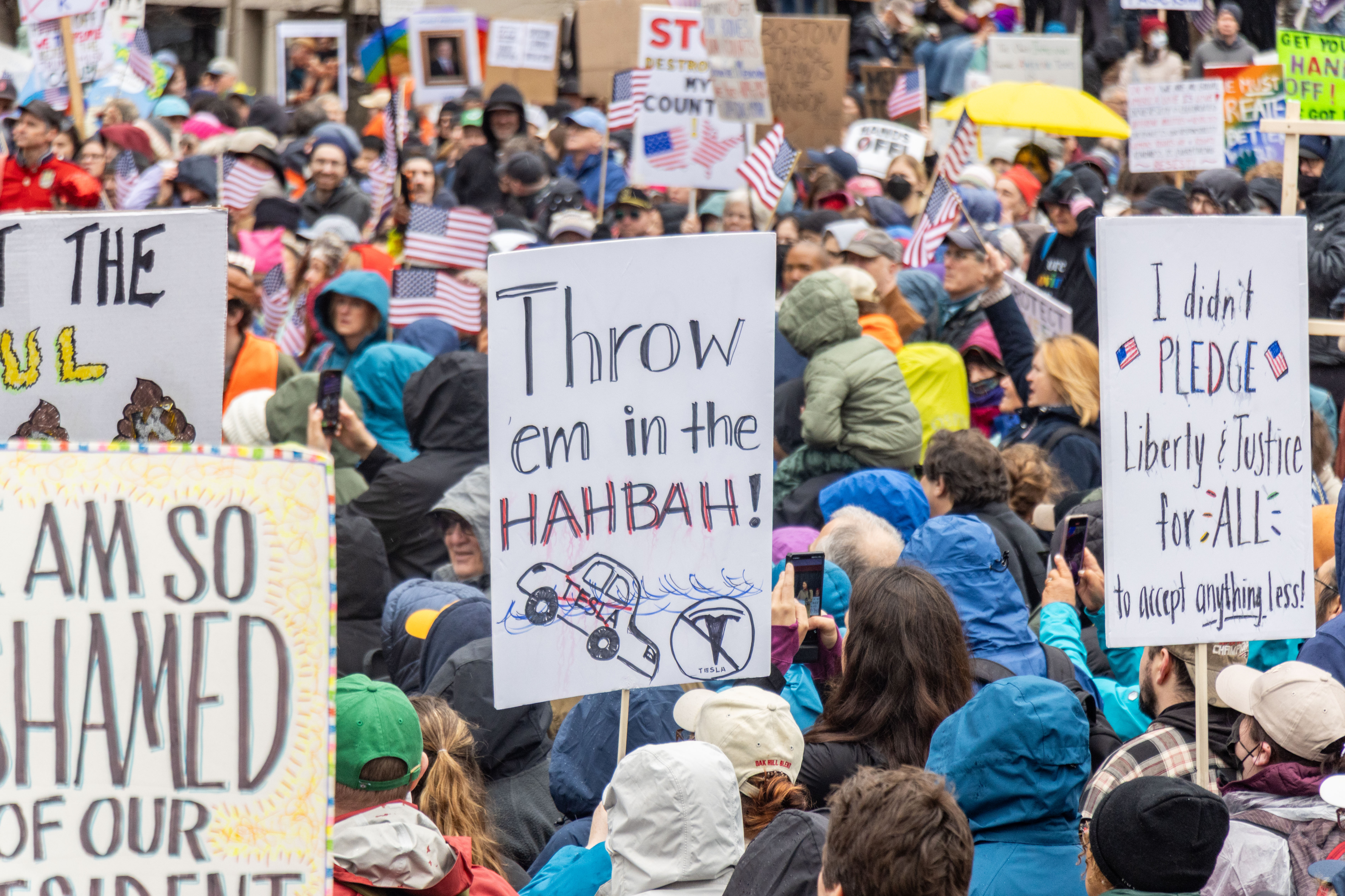 Hands Off Boston rally - masslive.com