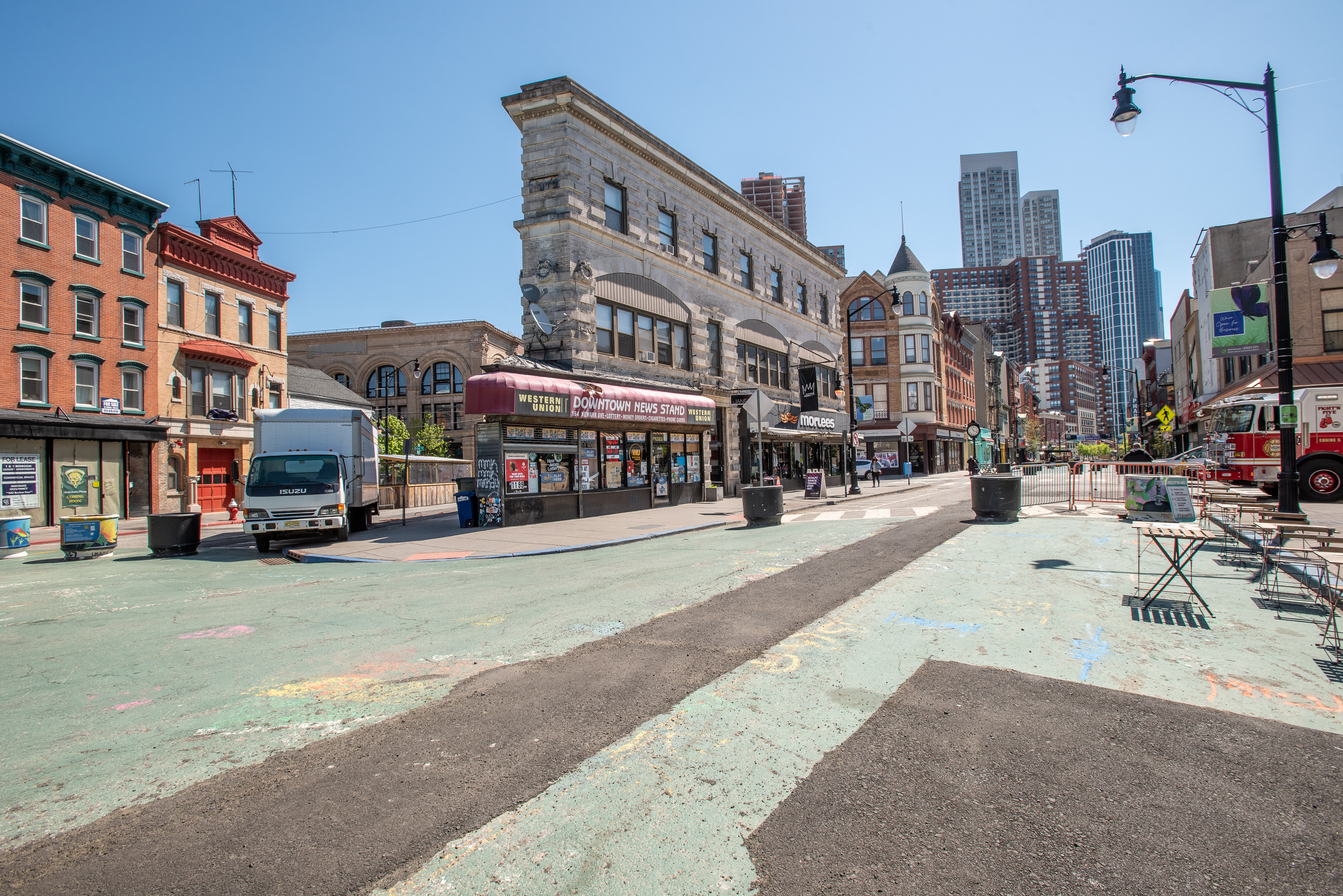 Newark Avenue Pedestrian Plaza Renovation to Begin Next Spring