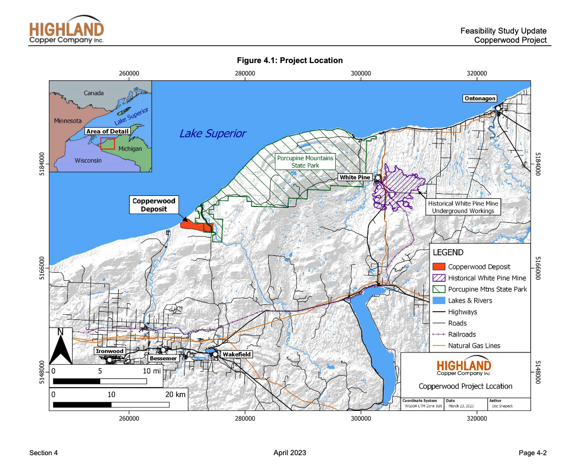 Copperwood Mine nears start of construction