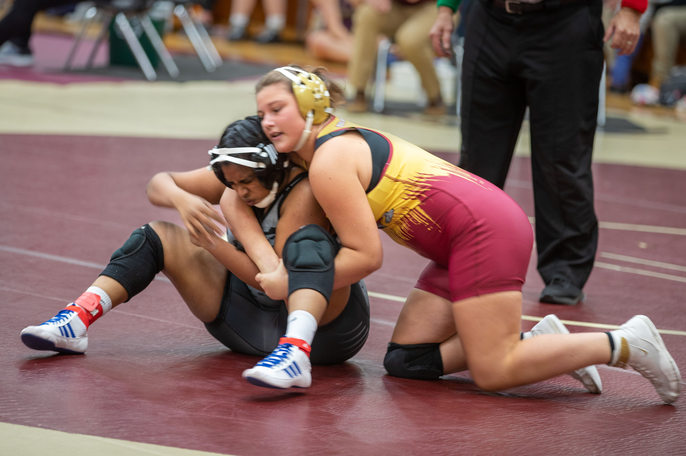 CV girls win in the finals at Gov. Mifflin Girls Wrestling Tournament