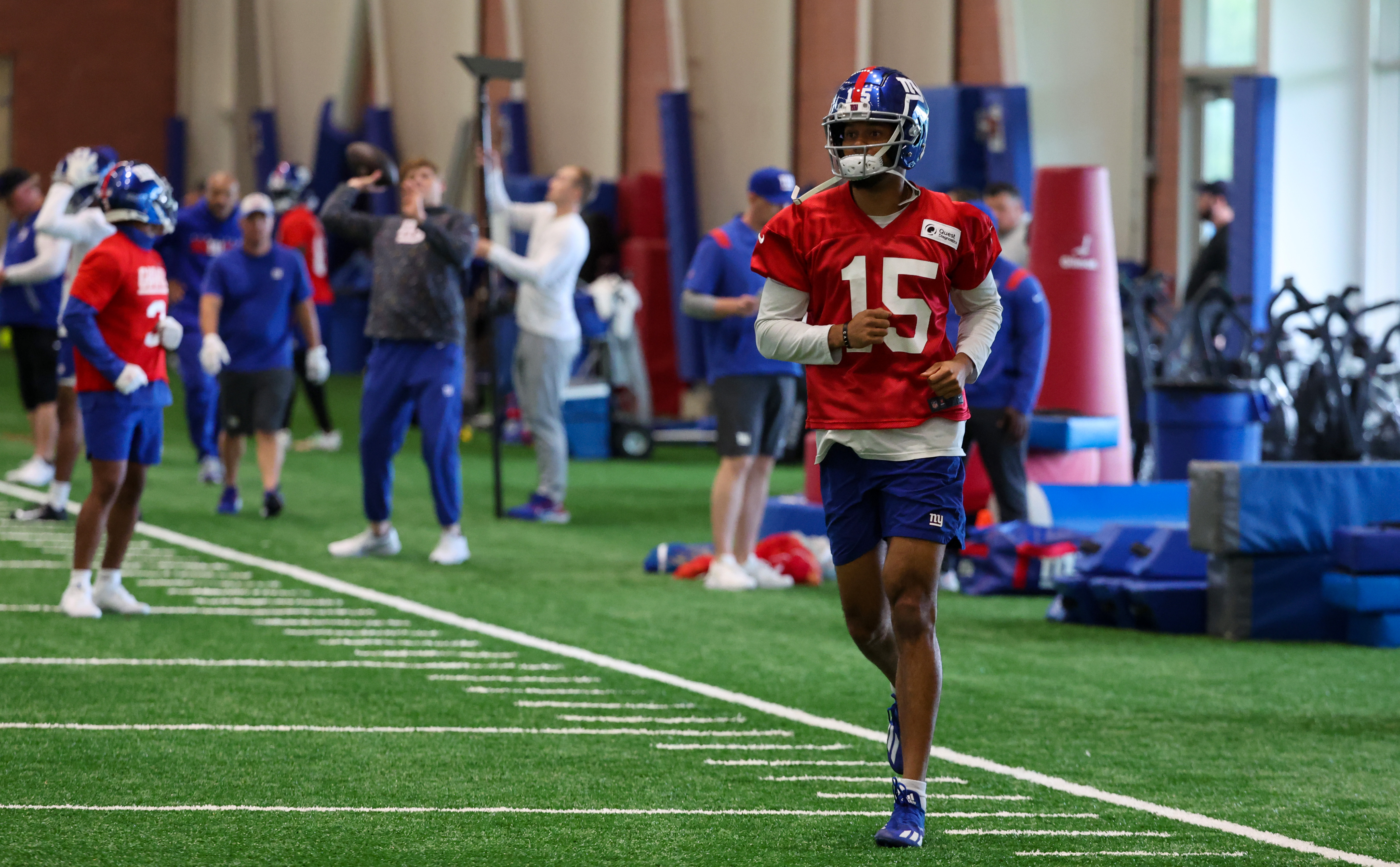 N.Y. Giants 2022 OTA practice session 