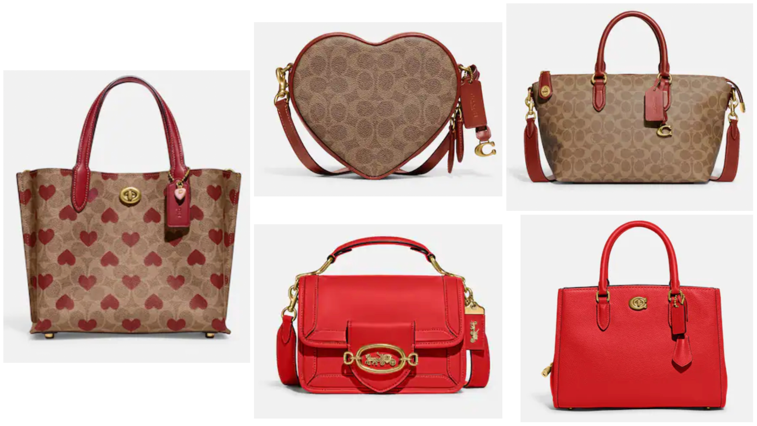 Coach'S Valentine'S Day Collection: Shop Handbag, Wristlets, Wallets And  More - Pennlive.Com