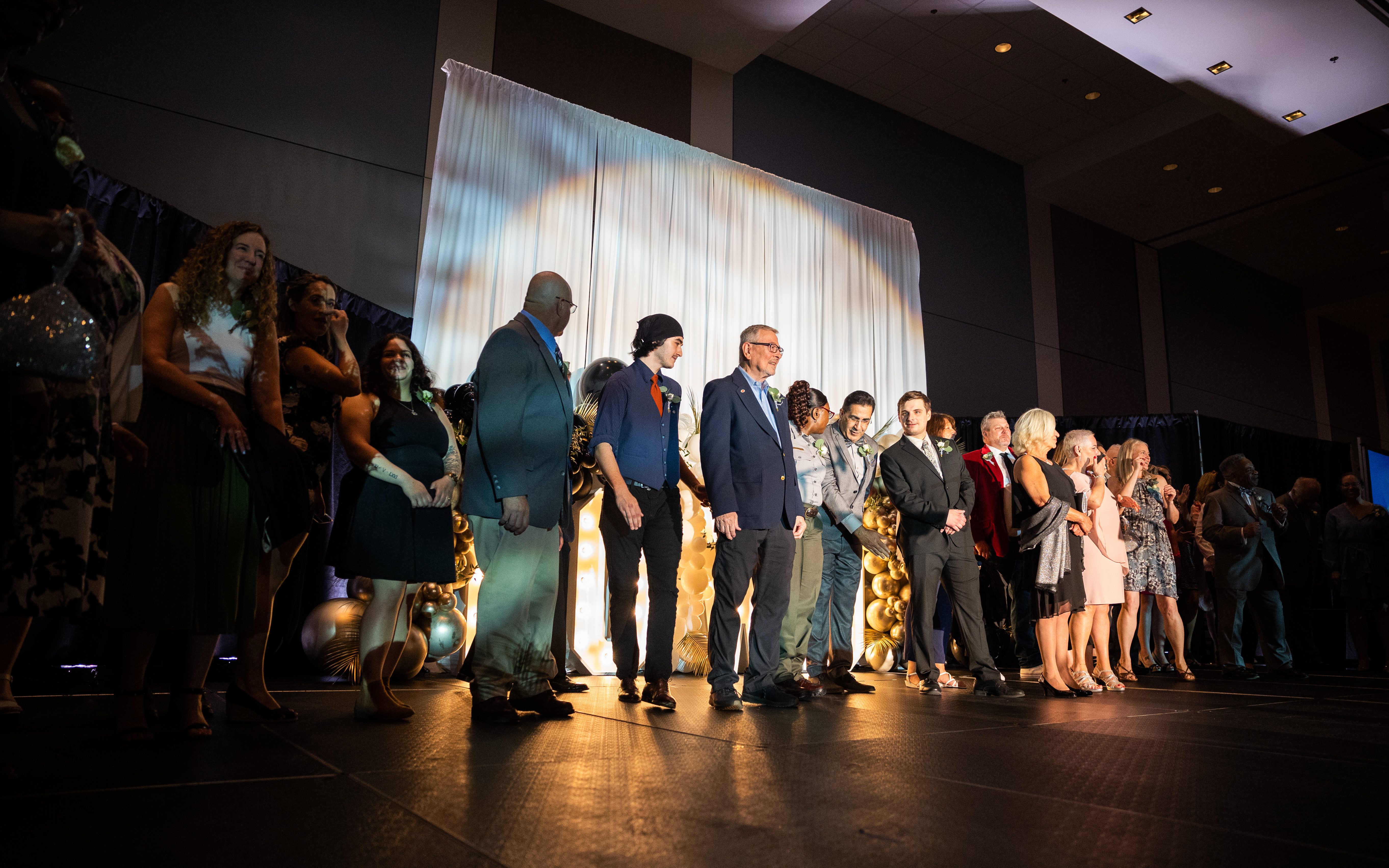 Finalists are being recognized on stage at the 25th annual Howdy Awards for Hospitality Excellence held at the MassMutual Center Monday evening, May 16, 2022. (Hoang ‘Leon’ Nguyen / The Republican)