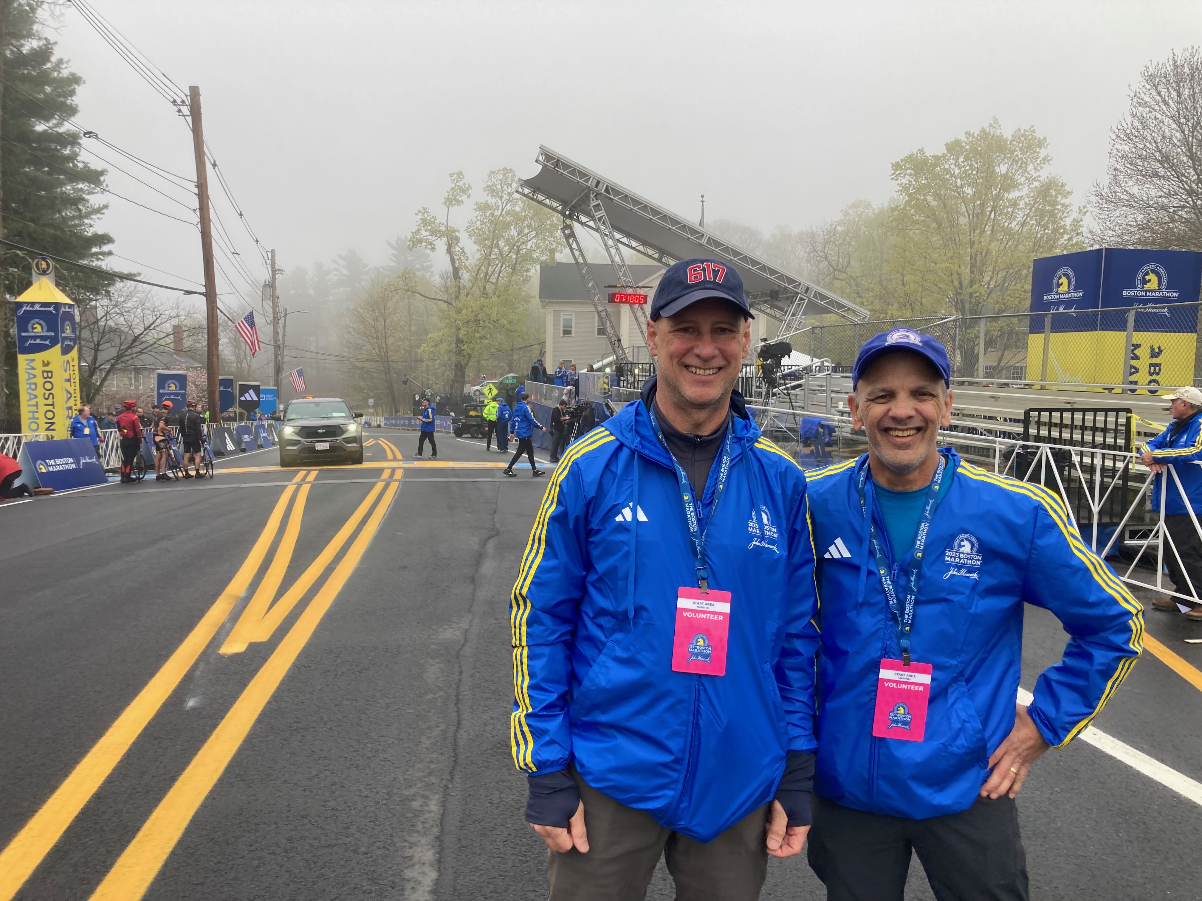 Boston Marathon volunteers - masslive.com