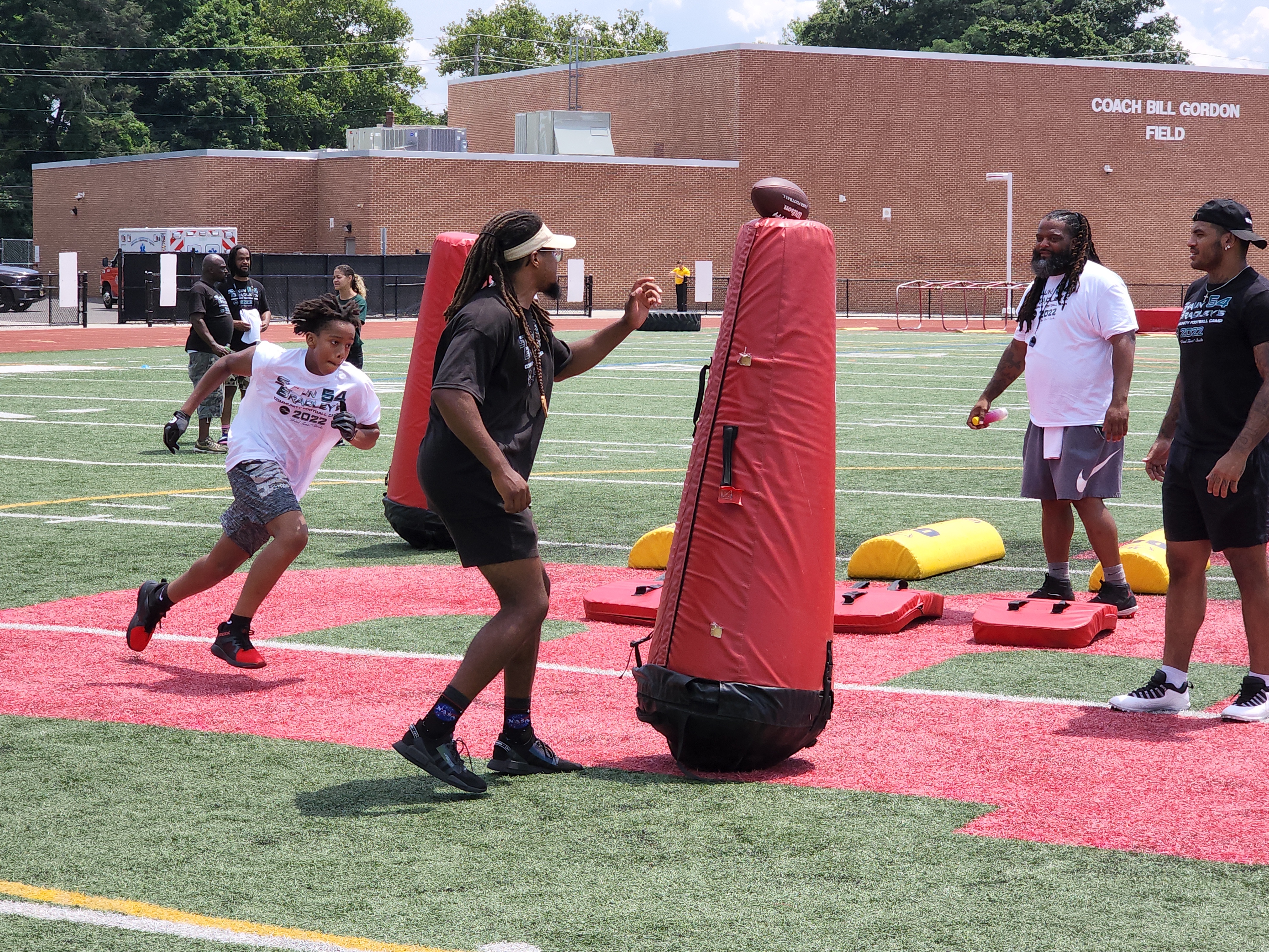 My second annual FREE football camp!! Back in my hometown, link in