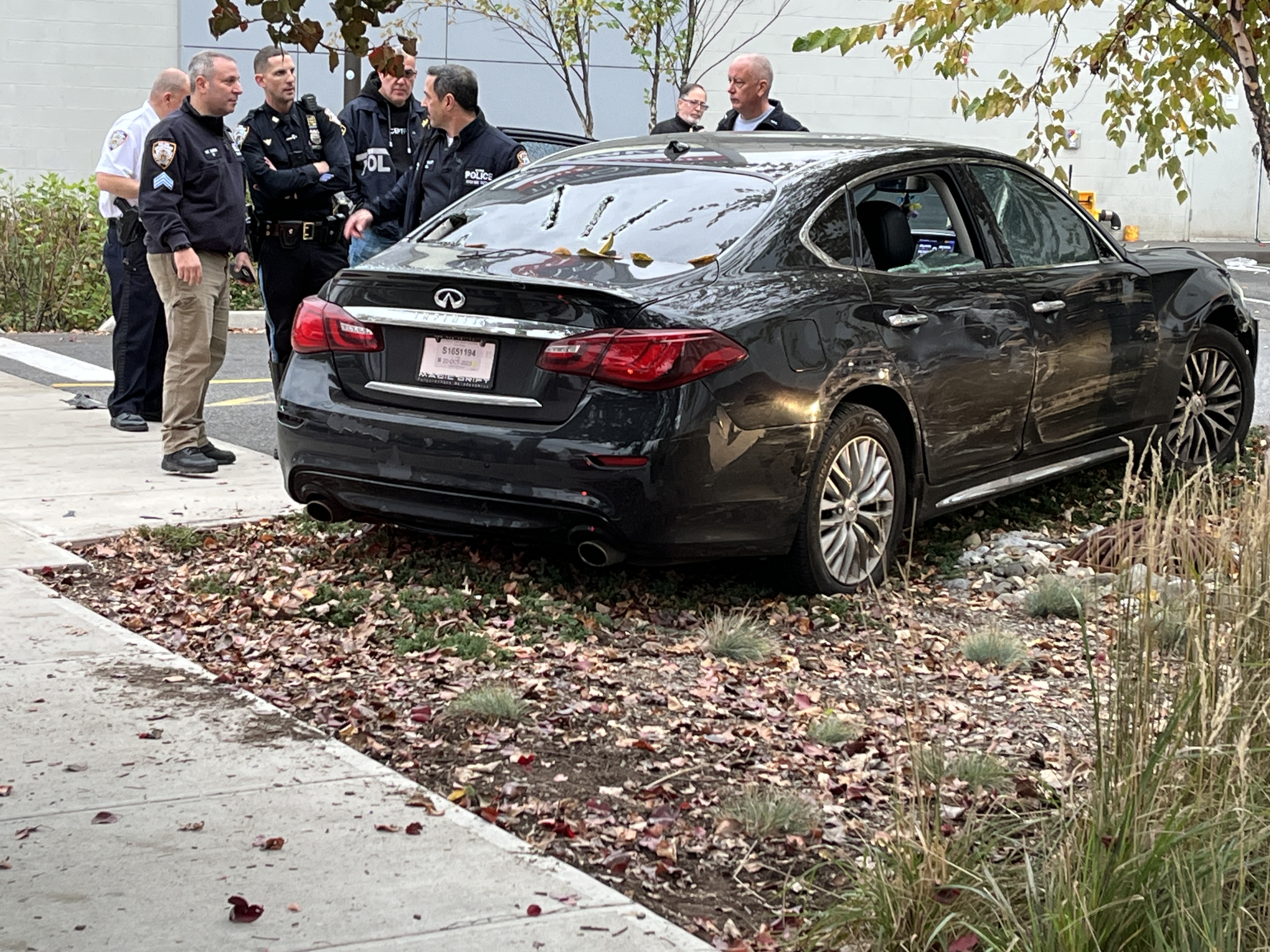 Police chase erratically driving car before crash