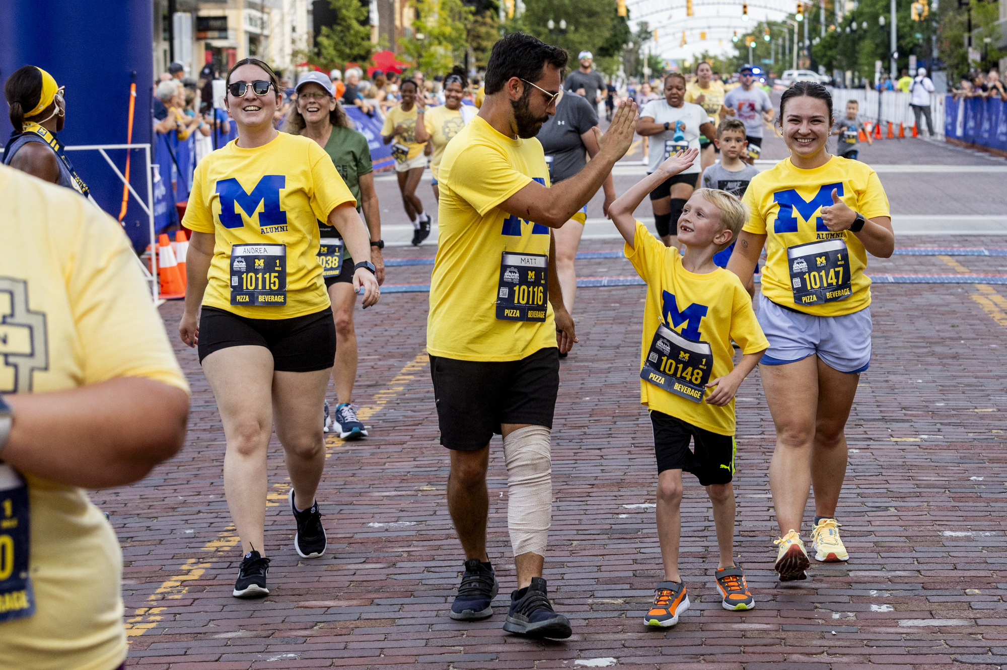 Michigan Mile runners compete in 2024 HAP CareSource Crim Festival of ...