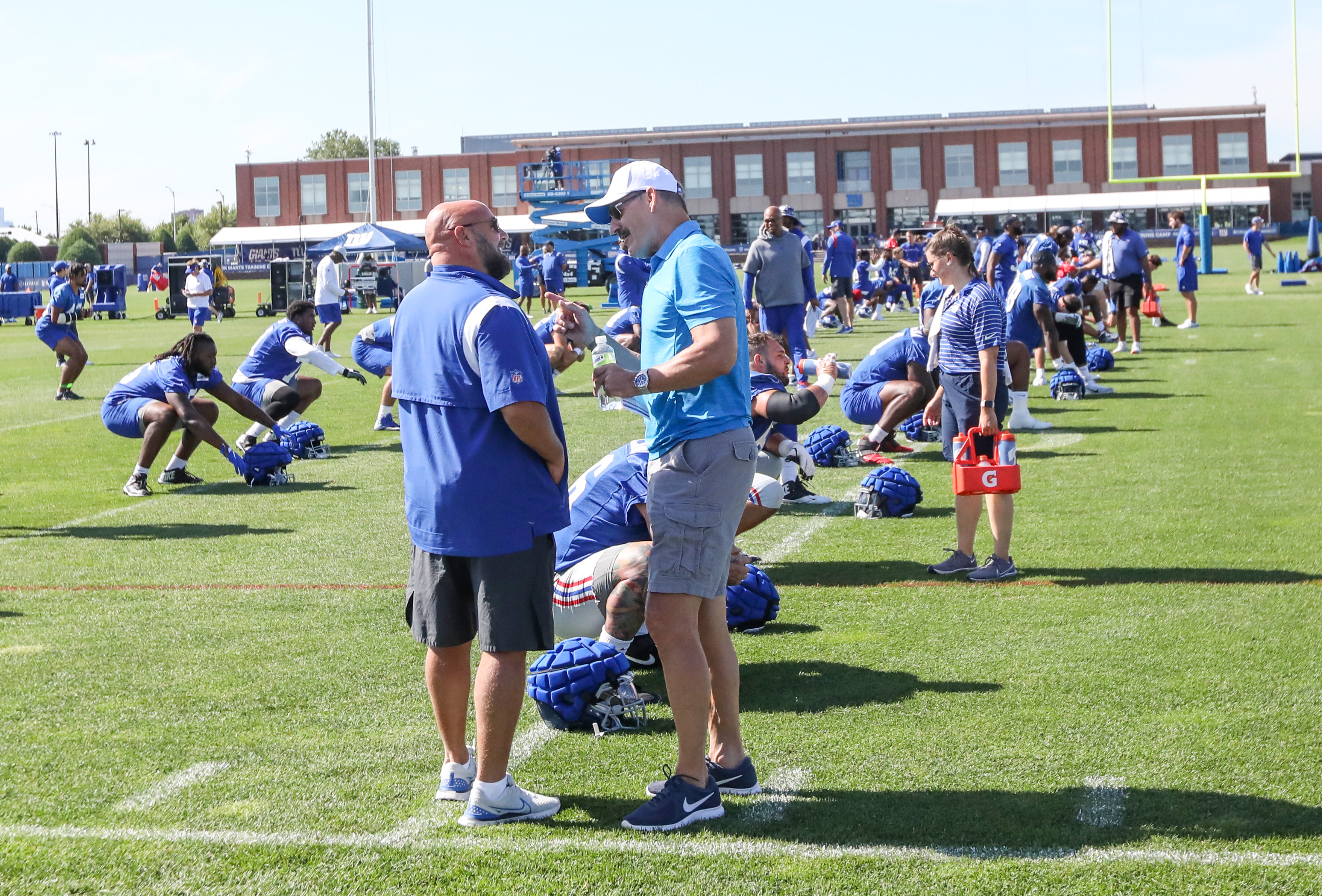 Giants training camp practice, August 16, 2022 