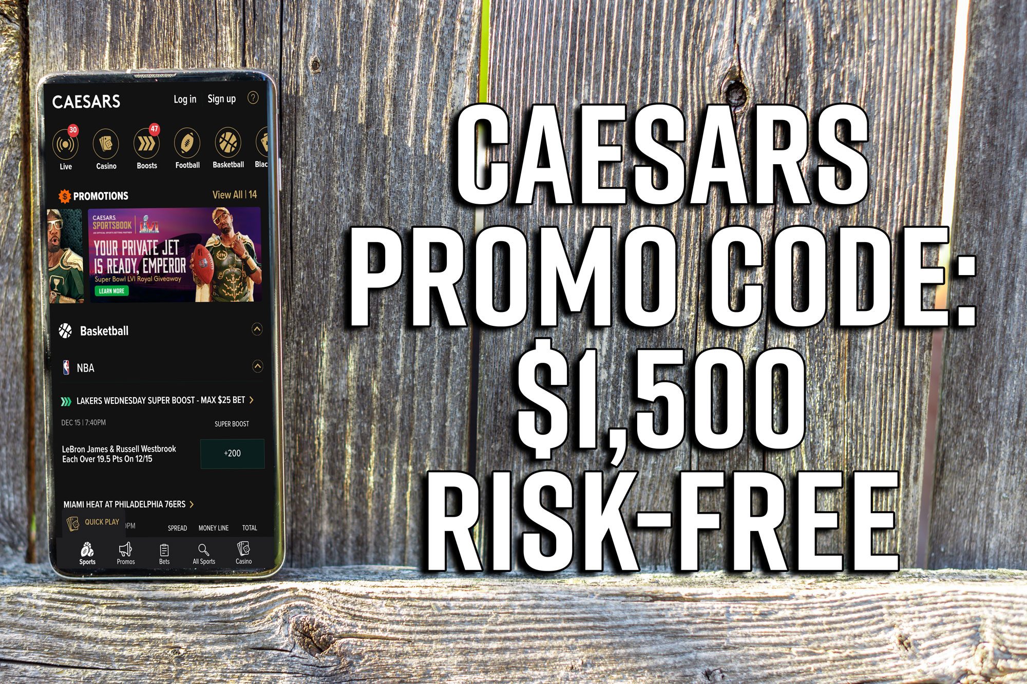 Caesars Sportsbook promo code ends July with $1,500 risk-free for MLB, golf,  more