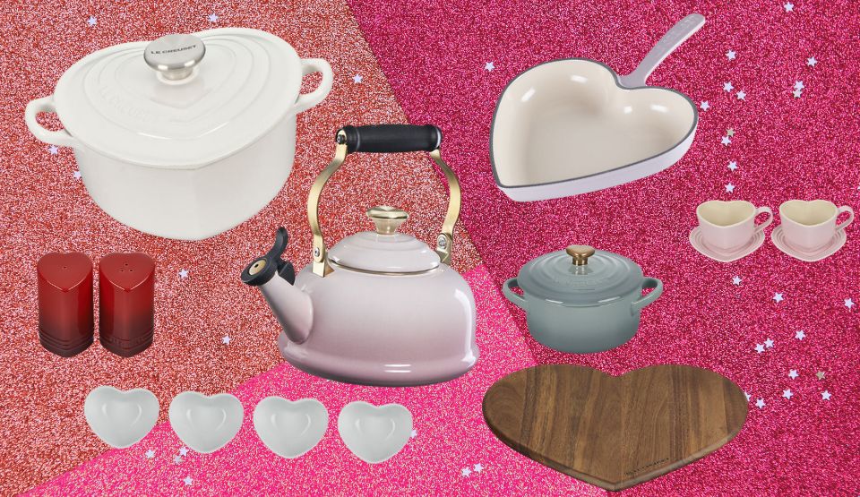 Le Creuset's Delicate Heart cookware range is our new Valentine's Day crush  - Goodhomes Magazine : Goodhomes Magazine