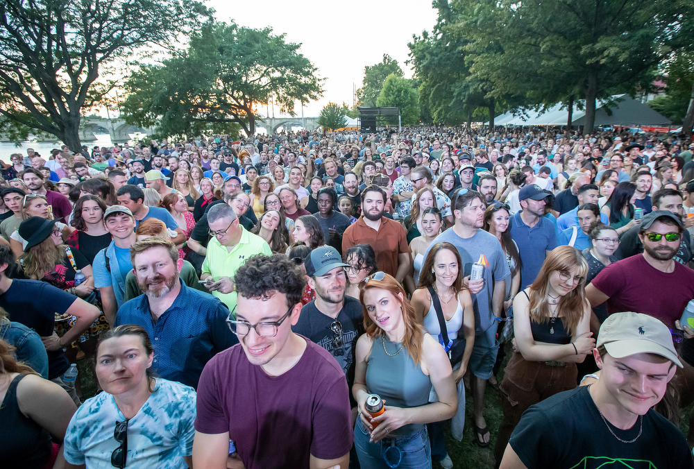 Lord Huron performs at Riverfront Park as part of Harrisburg University ...