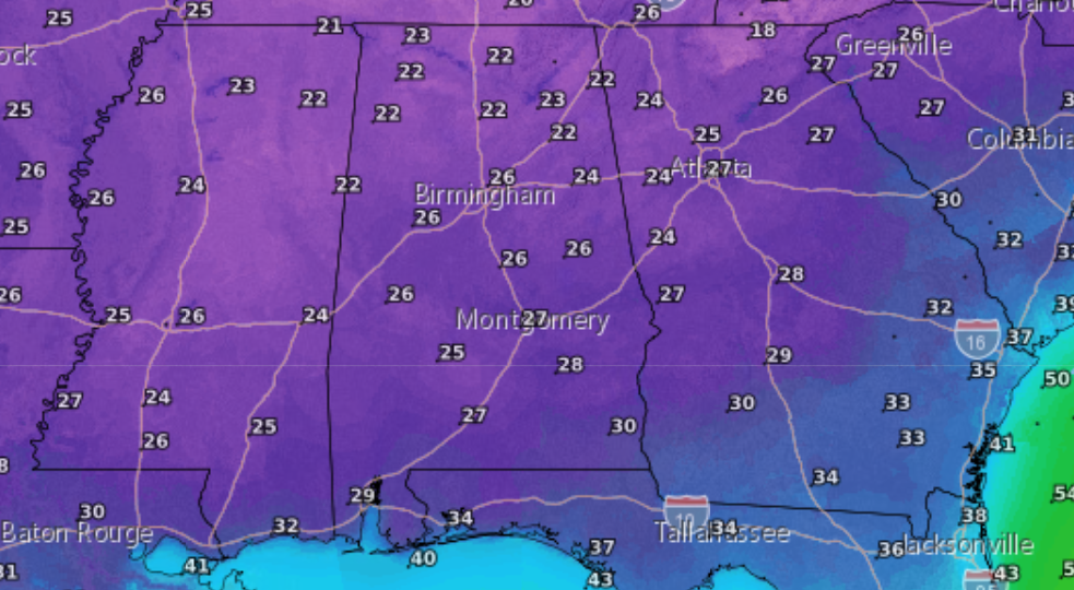 Spring cold snap Coldest night could be tonight, forecasters say