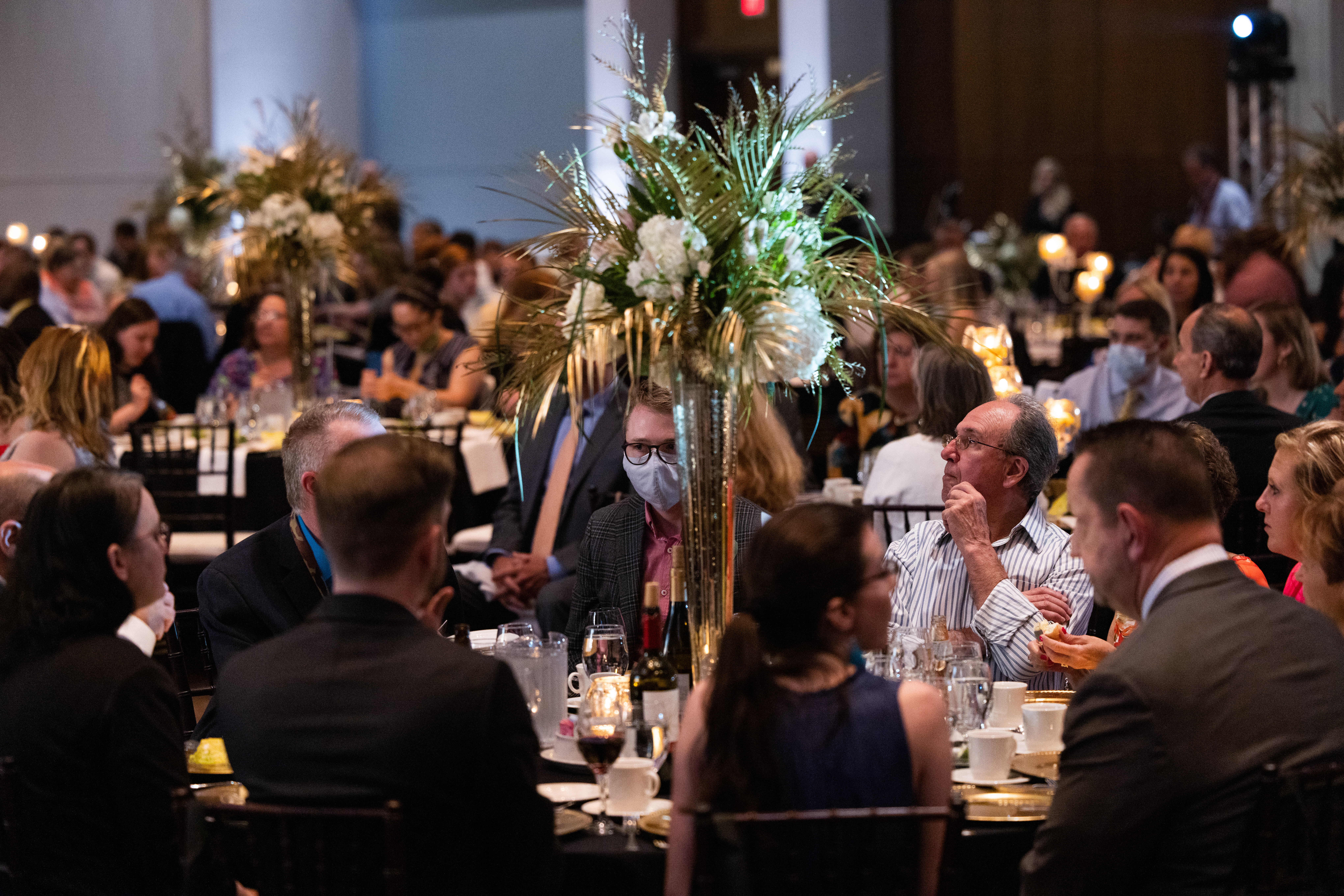 The Greater Springfield Convention and Visitors Bureau holds its 25th annual Howdy Awards for Hospitality Excellence at the MassMutual Center Monday evening, May 16, 2022. (Hoang ‘Leon’ Nguyen / The Republican)